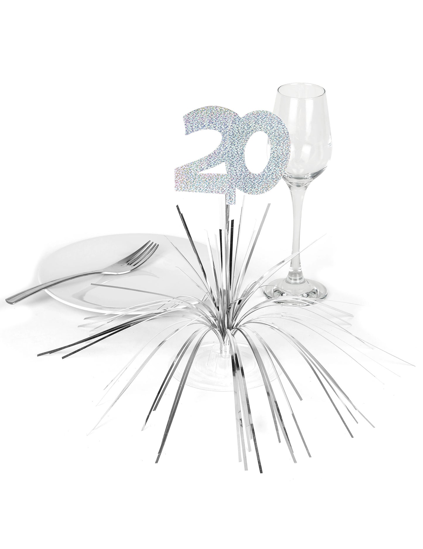 Mise en situation du centre de table 20 ans