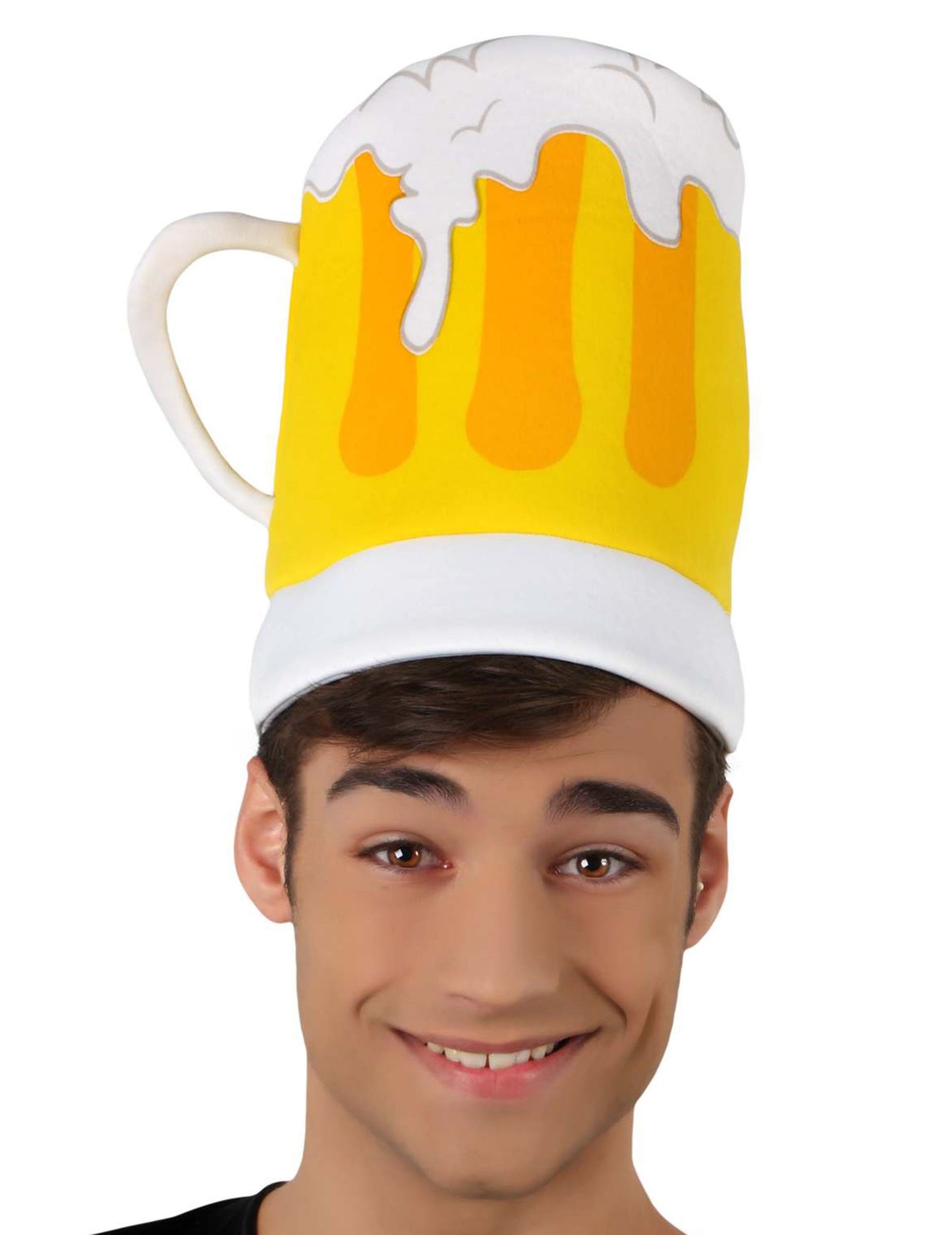 Klobouk s pivní kelímek