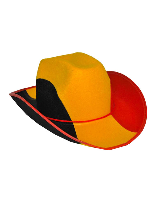 Cowboy klobouk pro dospělé fanoušky Belgie