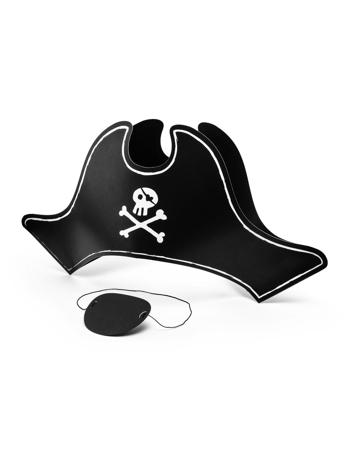 Dětský pirátský klobouk a páska přes oko