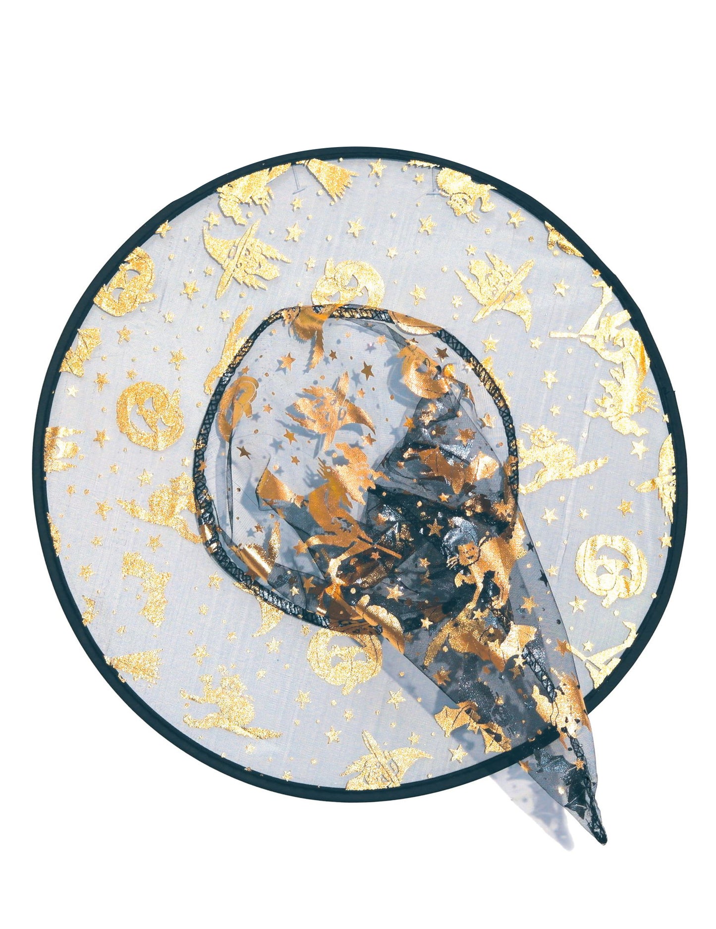 Dětský pavoučí čarodějnický klobouk