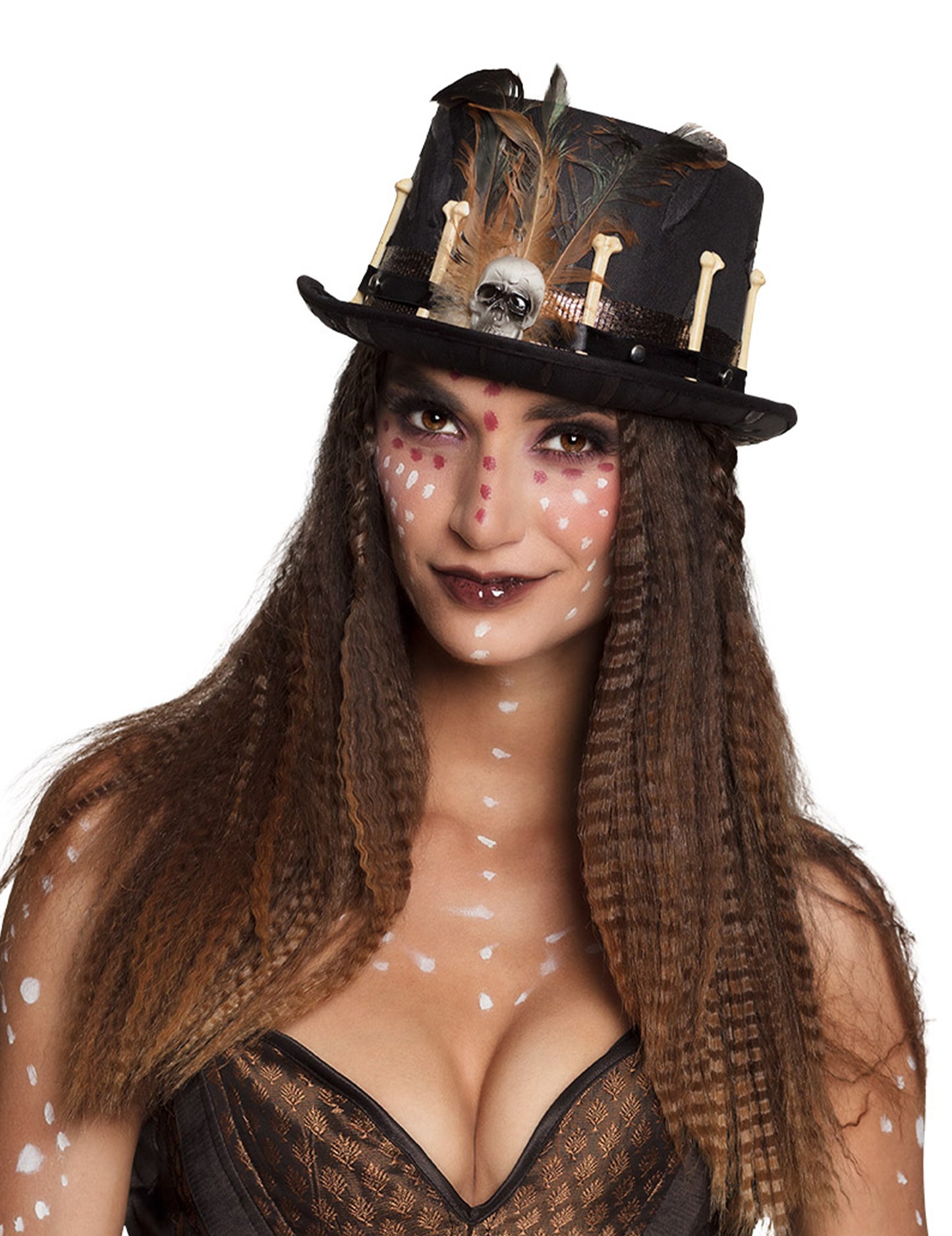Klobouky pro dospělé černé voodoo