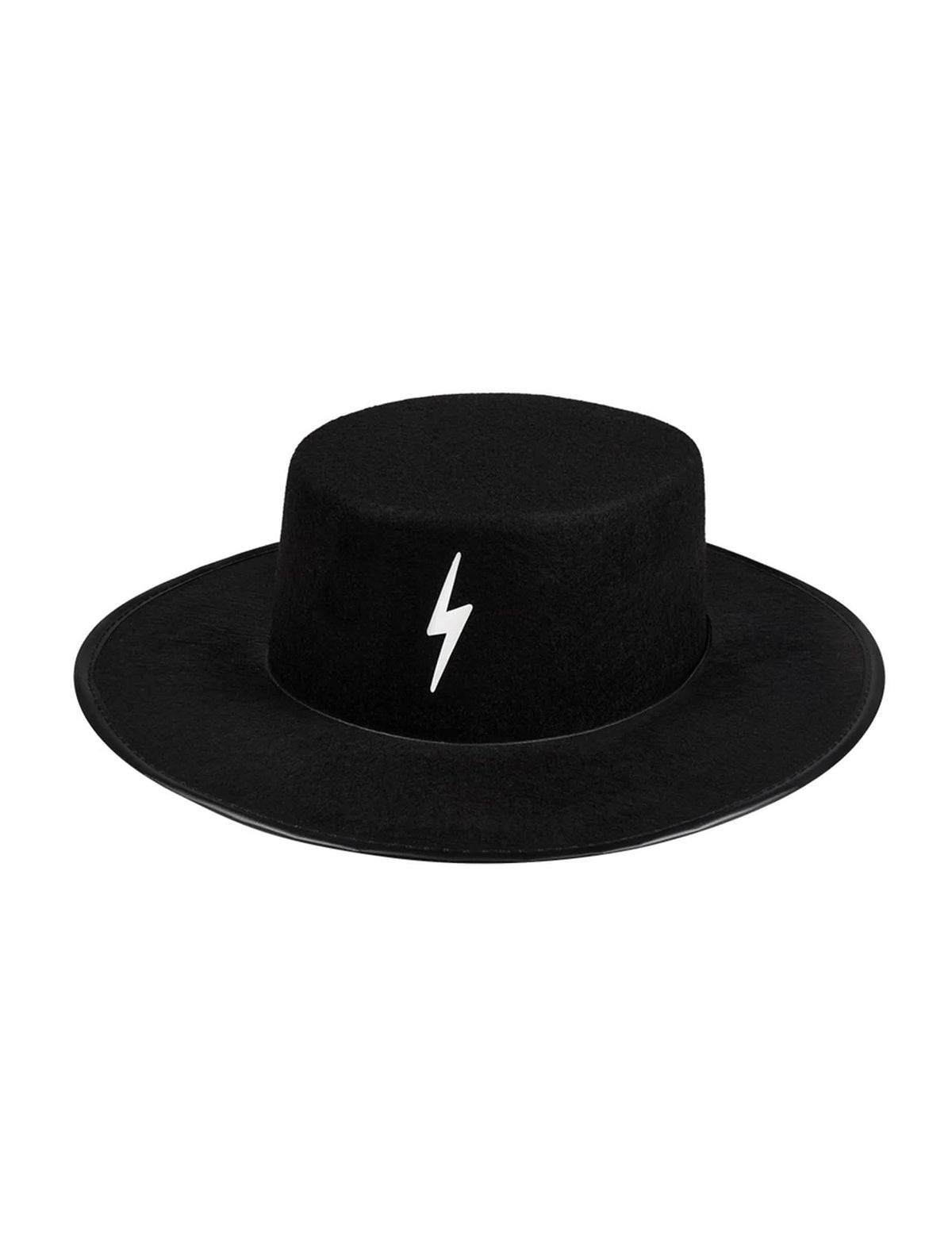 Pohled zepředu na maskovaný klobouk mstitelů