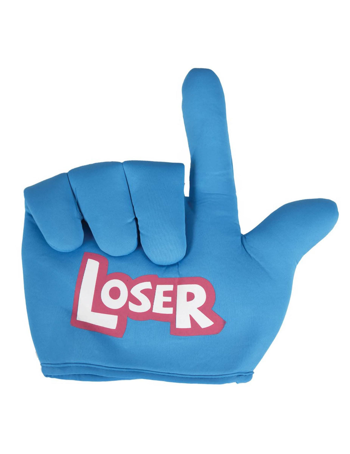 Detail nápisu na klobouku main loser pro dospělý