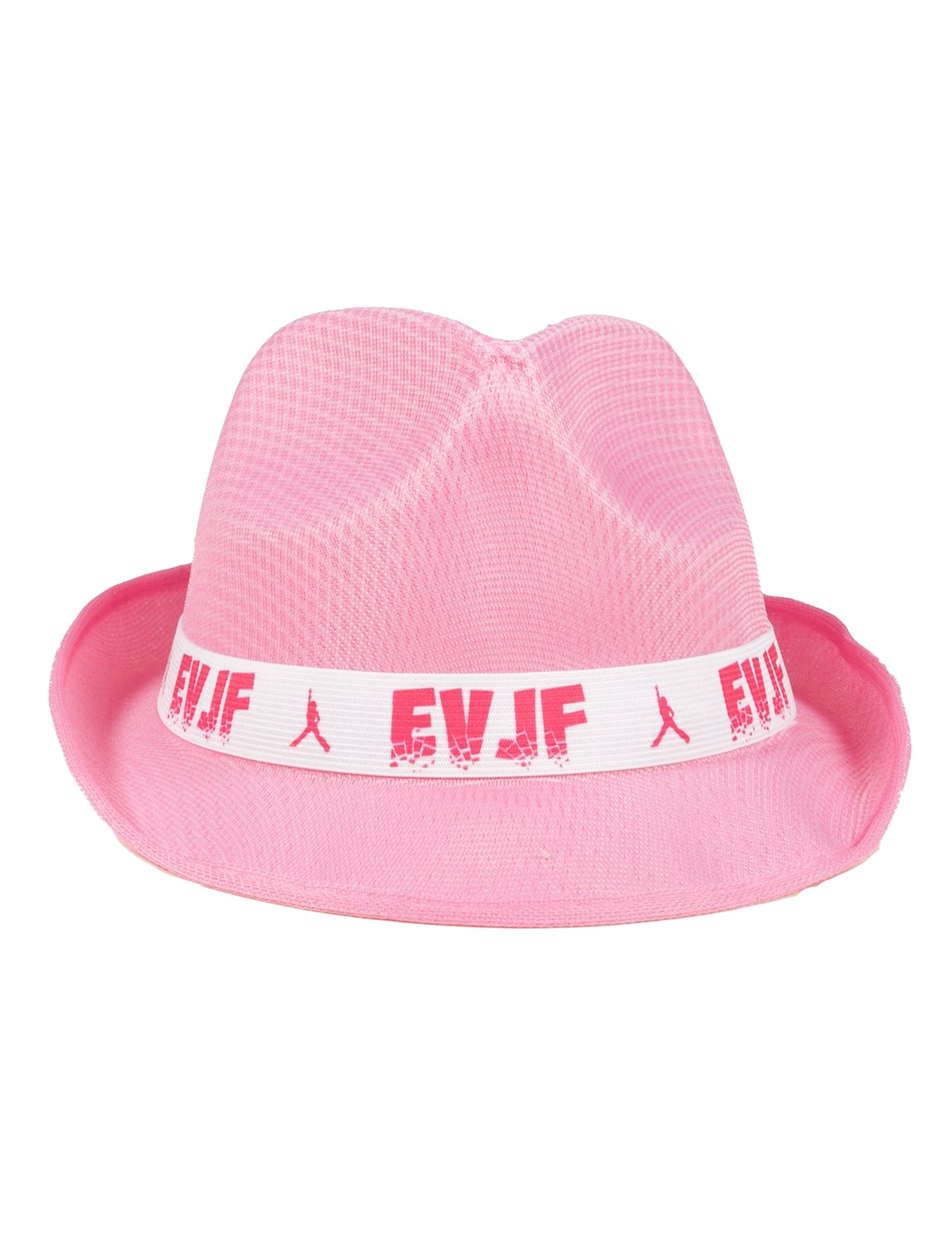 Růžový klobouk pro dospělé na rozlučku se svobodou