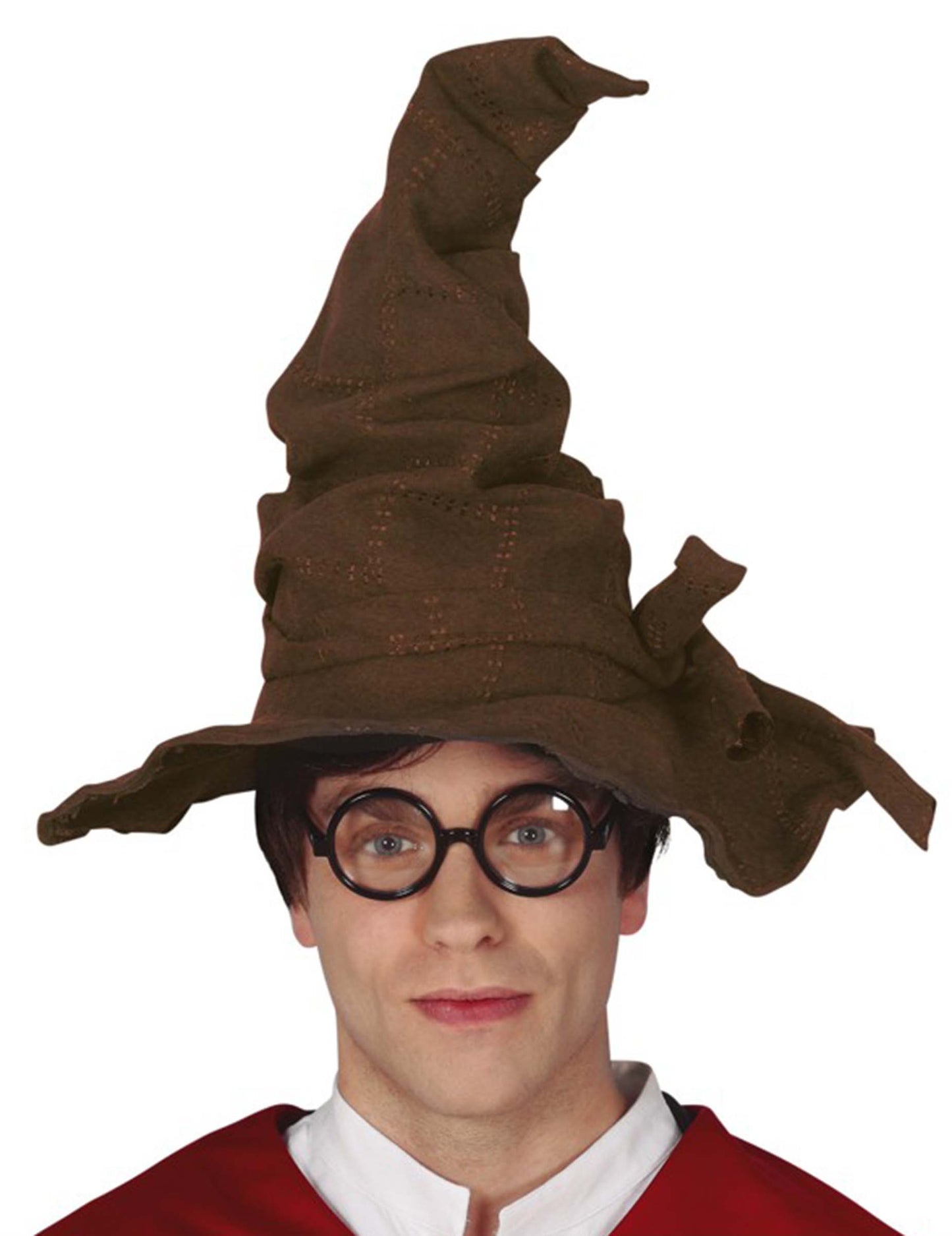 Hnědý kouzelnický klobouk pro dospělé