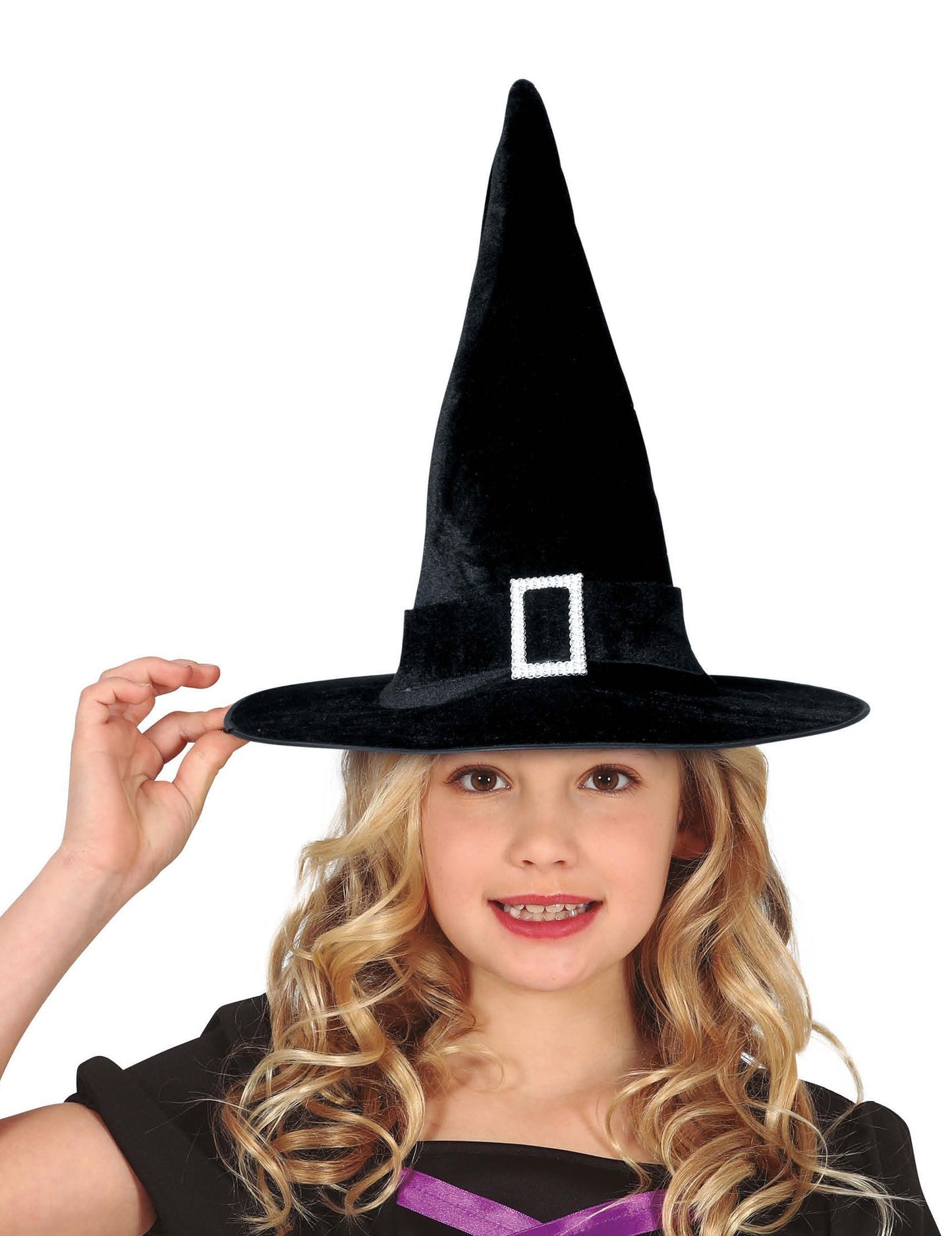 Halloweenská čarodějnická čepice pro děti