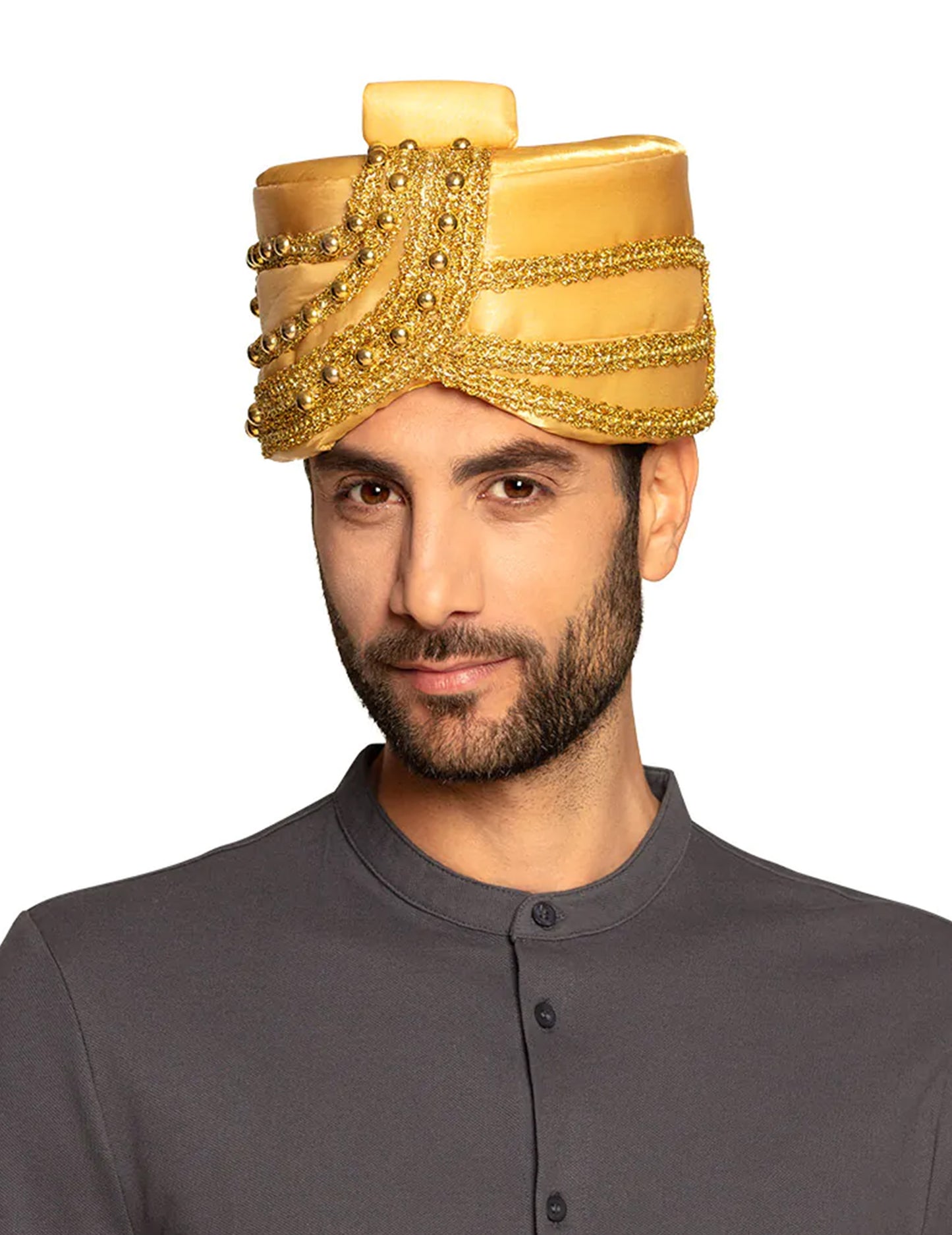 Zlatý sultánský klobouk pro dospělé