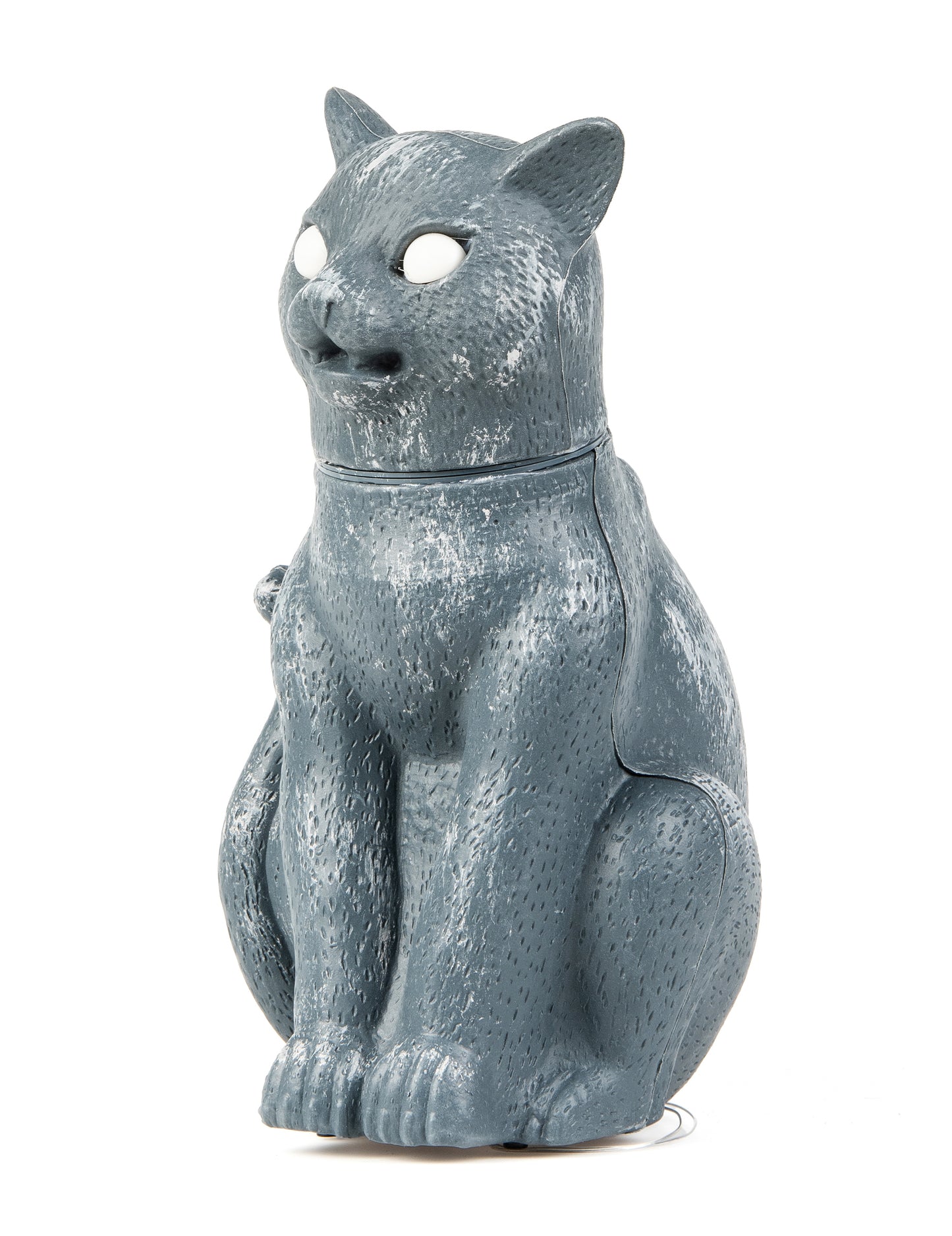 Černá kočka s jasnýma očima, zvukem a světlem 30 cm