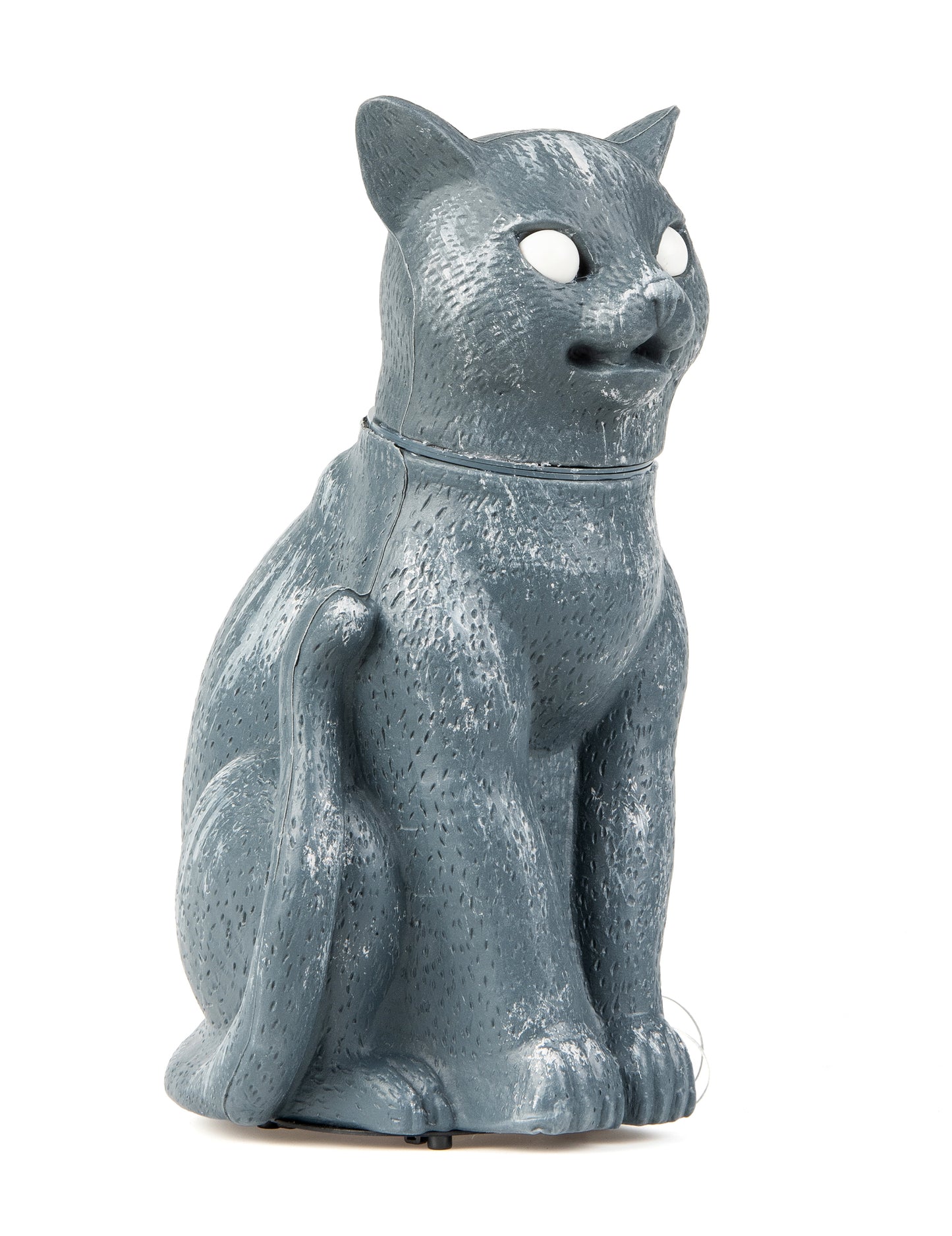 Černá kočka s jasnýma očima, zvukem a světlem 30 cm