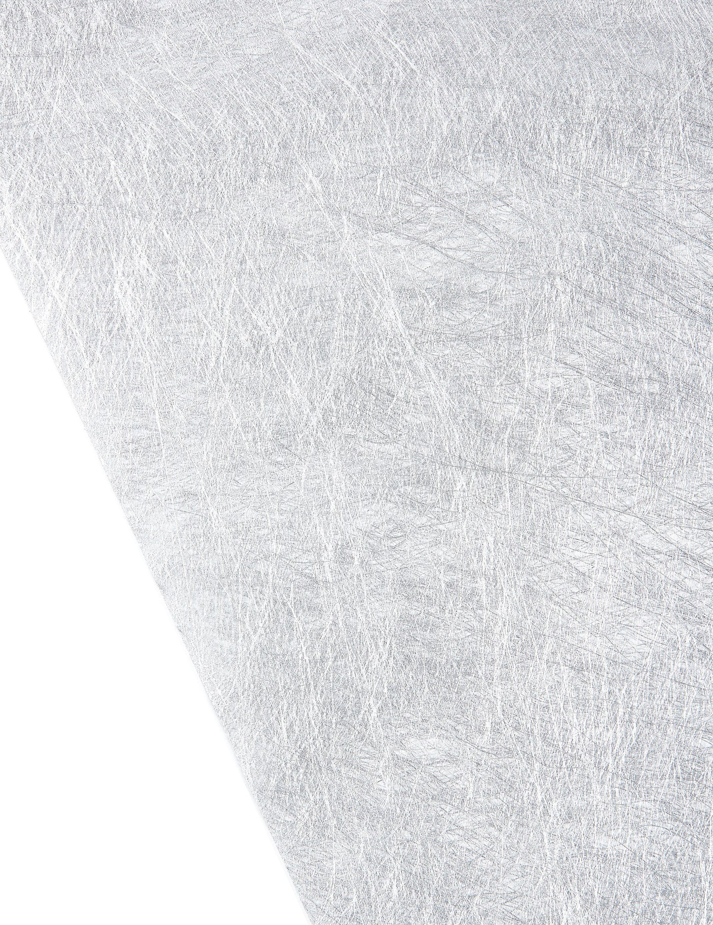 Stříbrný metalický netkaný běhoun 30 cm x 5 m