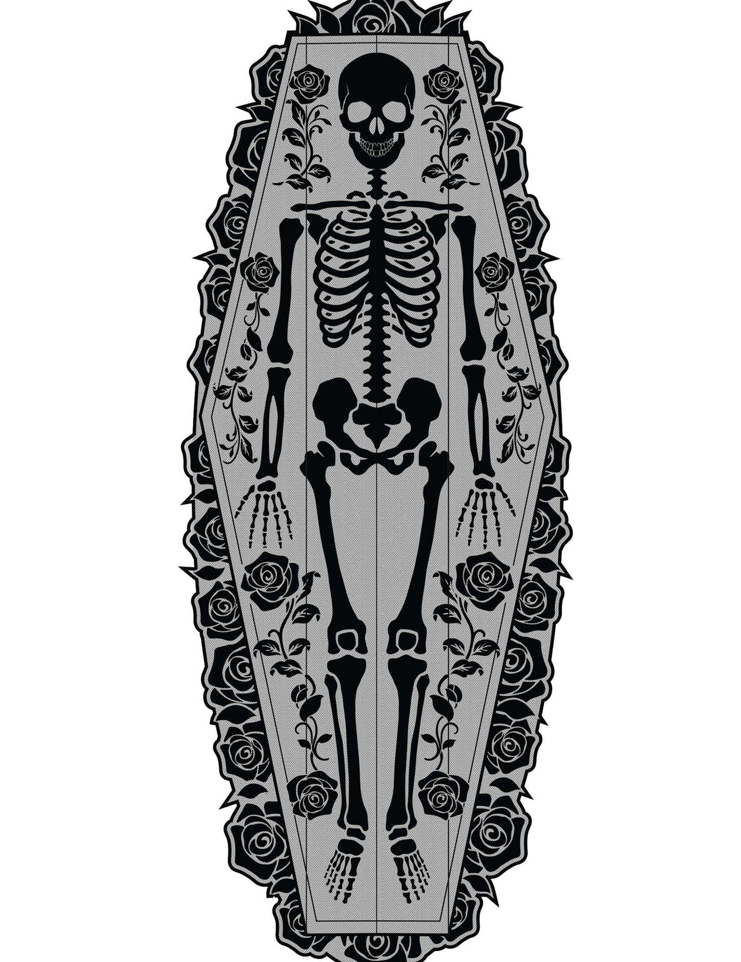 Kostrovací stůl v krajce 180 x 60 cm