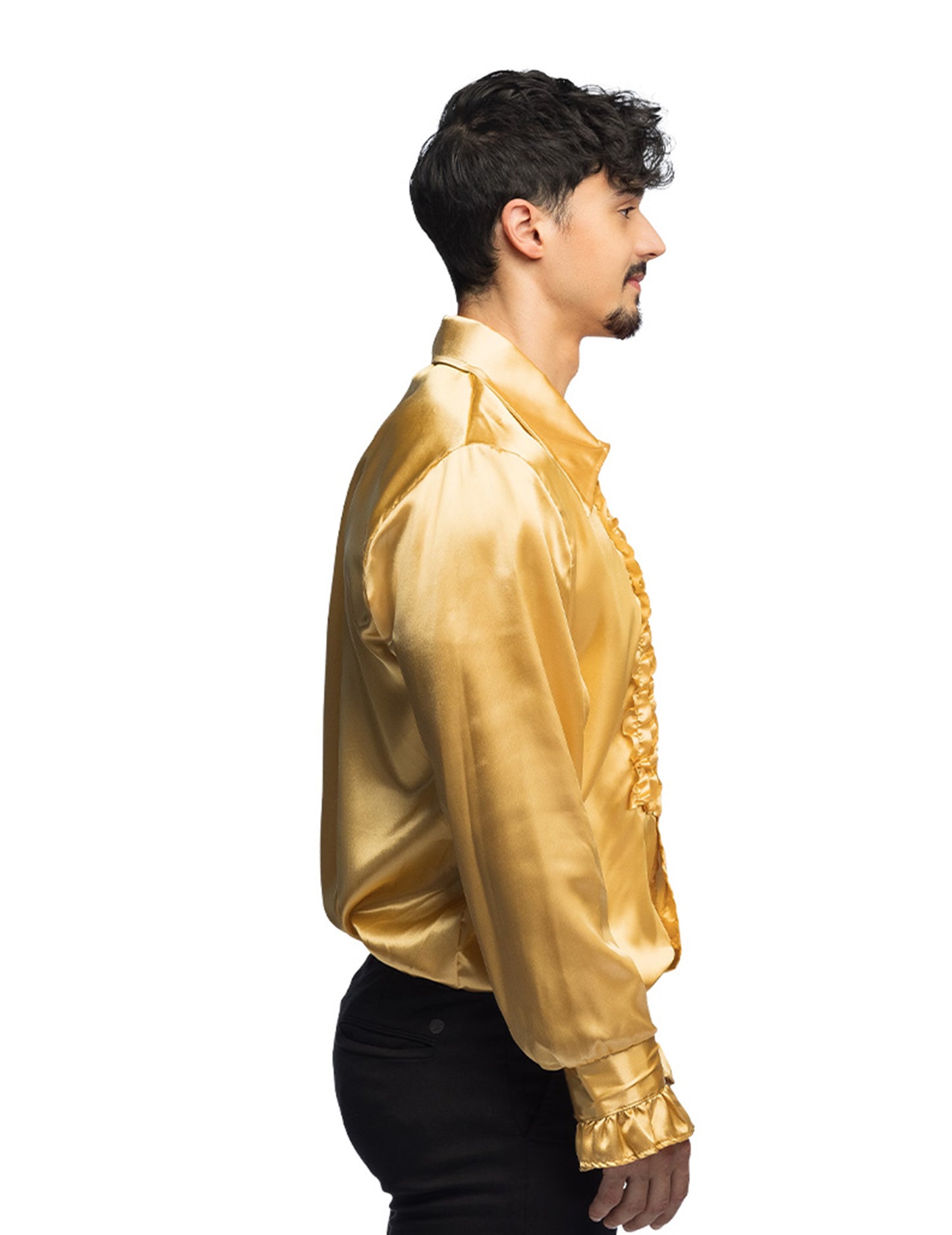 Pánské zlaté disko tričko