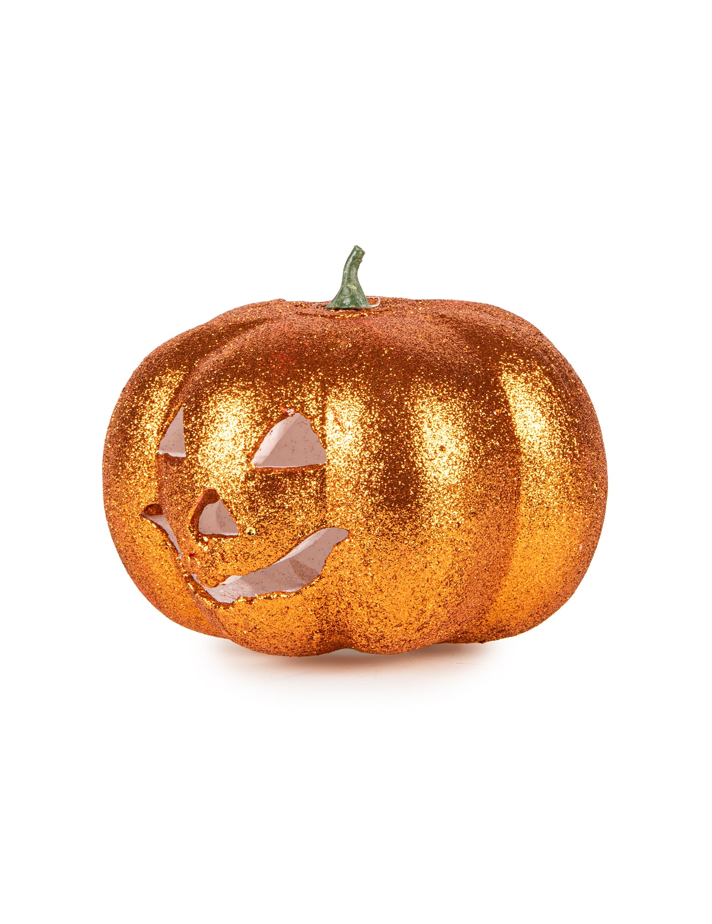 Halloweenské dýňové světlo 17 cm