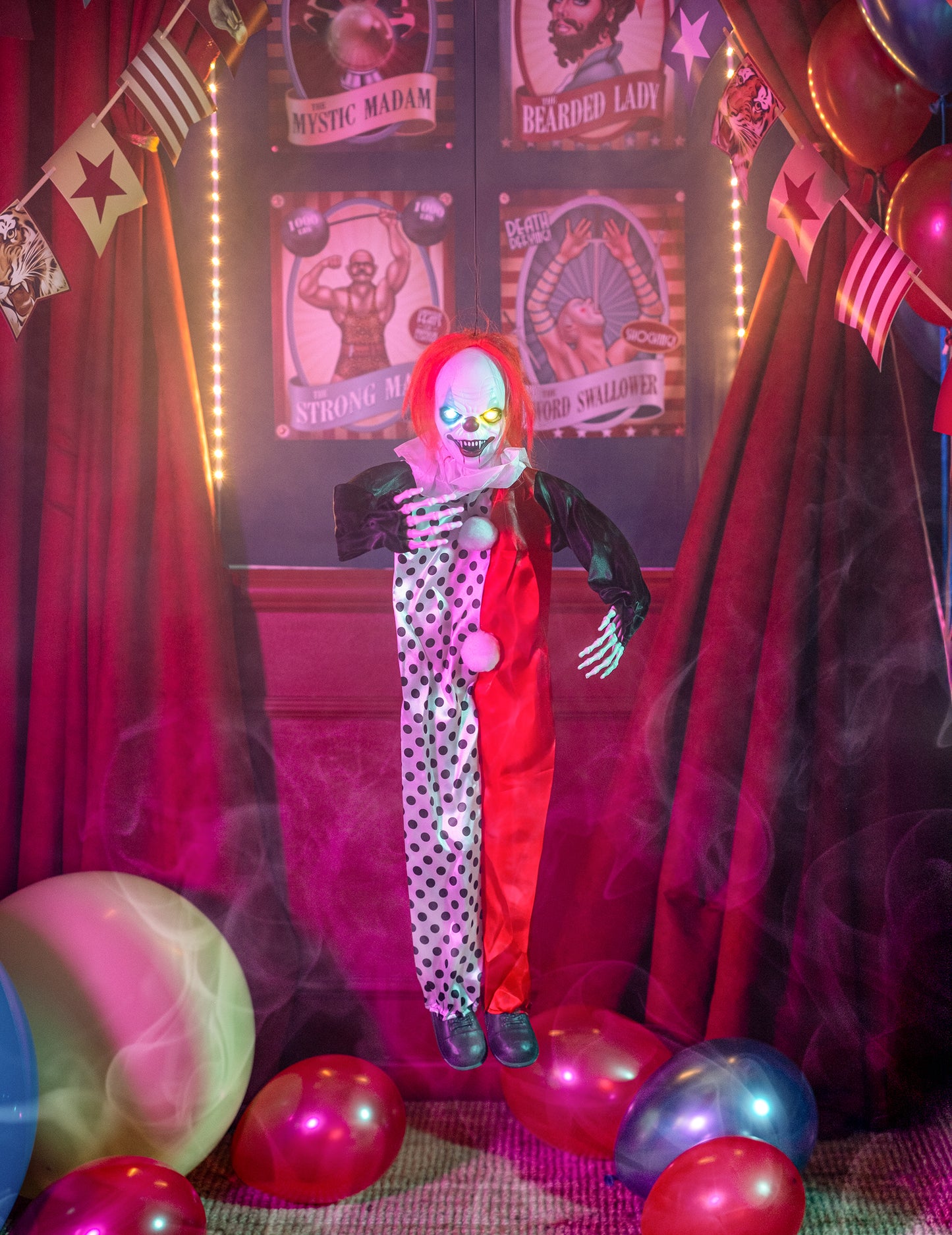 Světelný Assassin Clown 90 cm