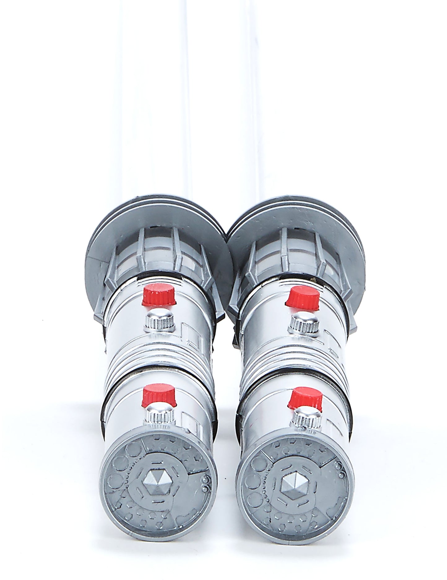 Sada 2 plastových světelných mečů se zvukem pro děti