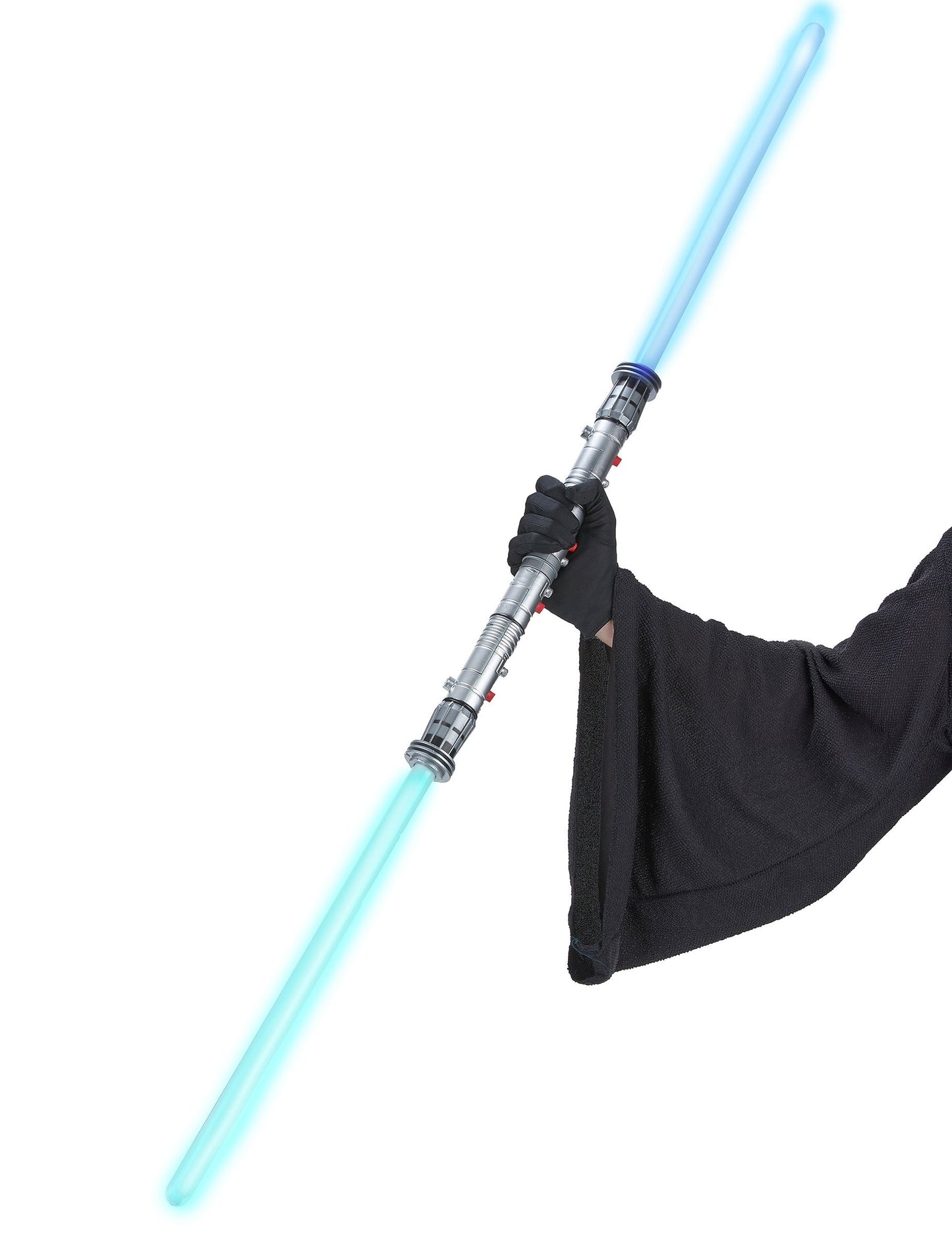 Sada 2 plastových světelných mečů se zvukem pro děti