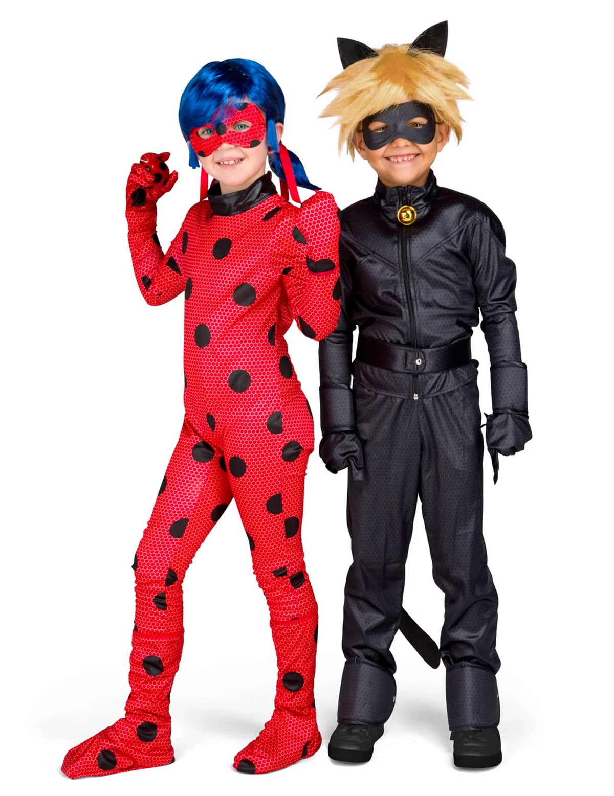 Přehled s černá kočky du kompletního kostýmu Ladybug Miraculous™ pro dítě