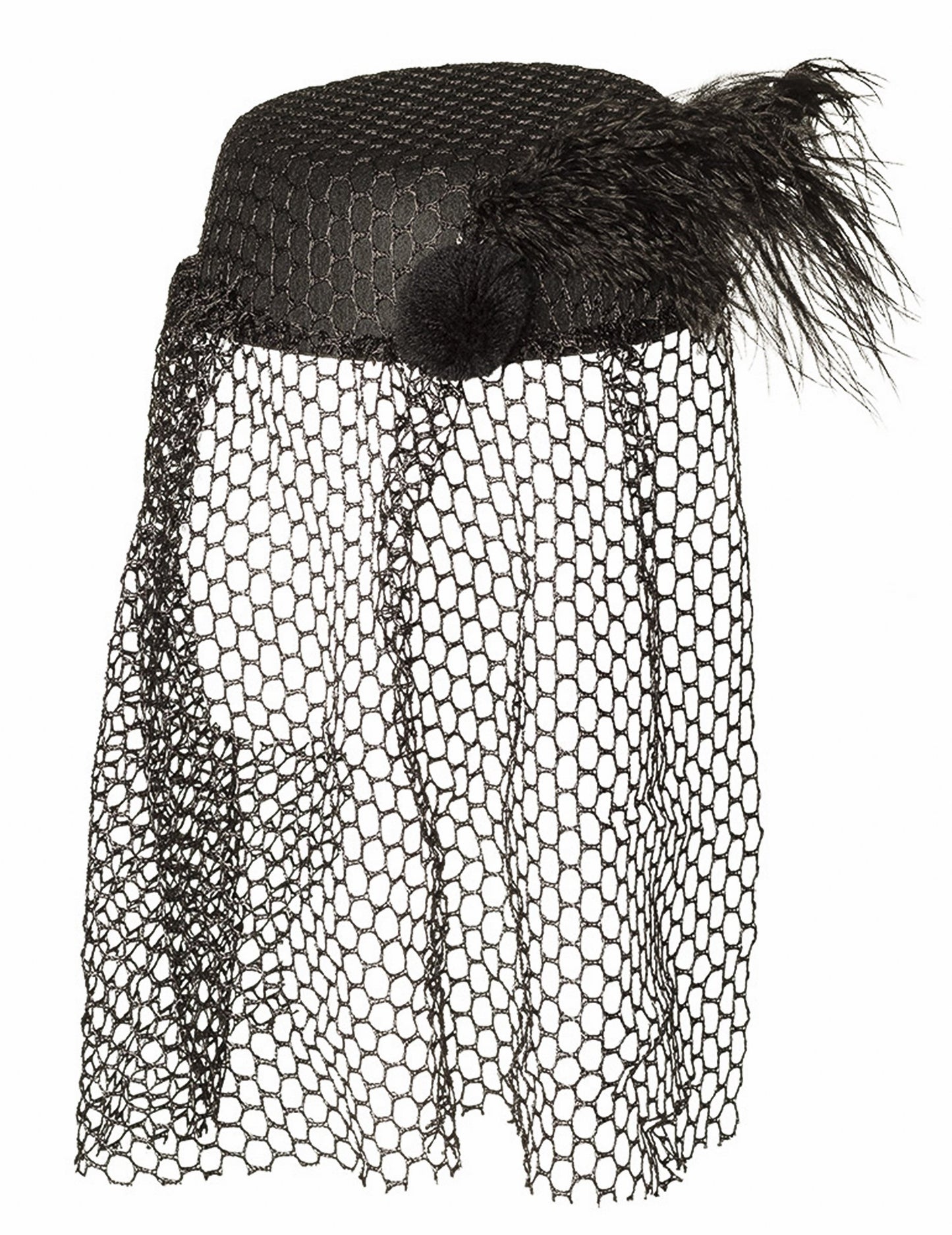 Čelenka Černá vdova pro ženy