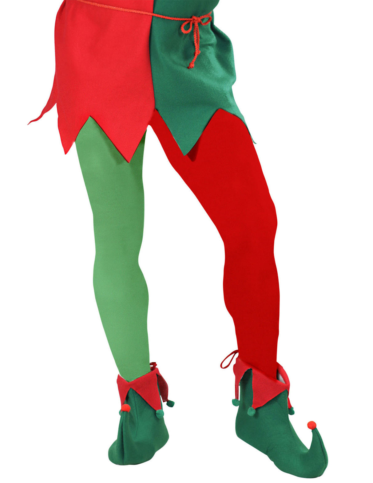 Dvoubarevné punčocháče Elf pro dospělé