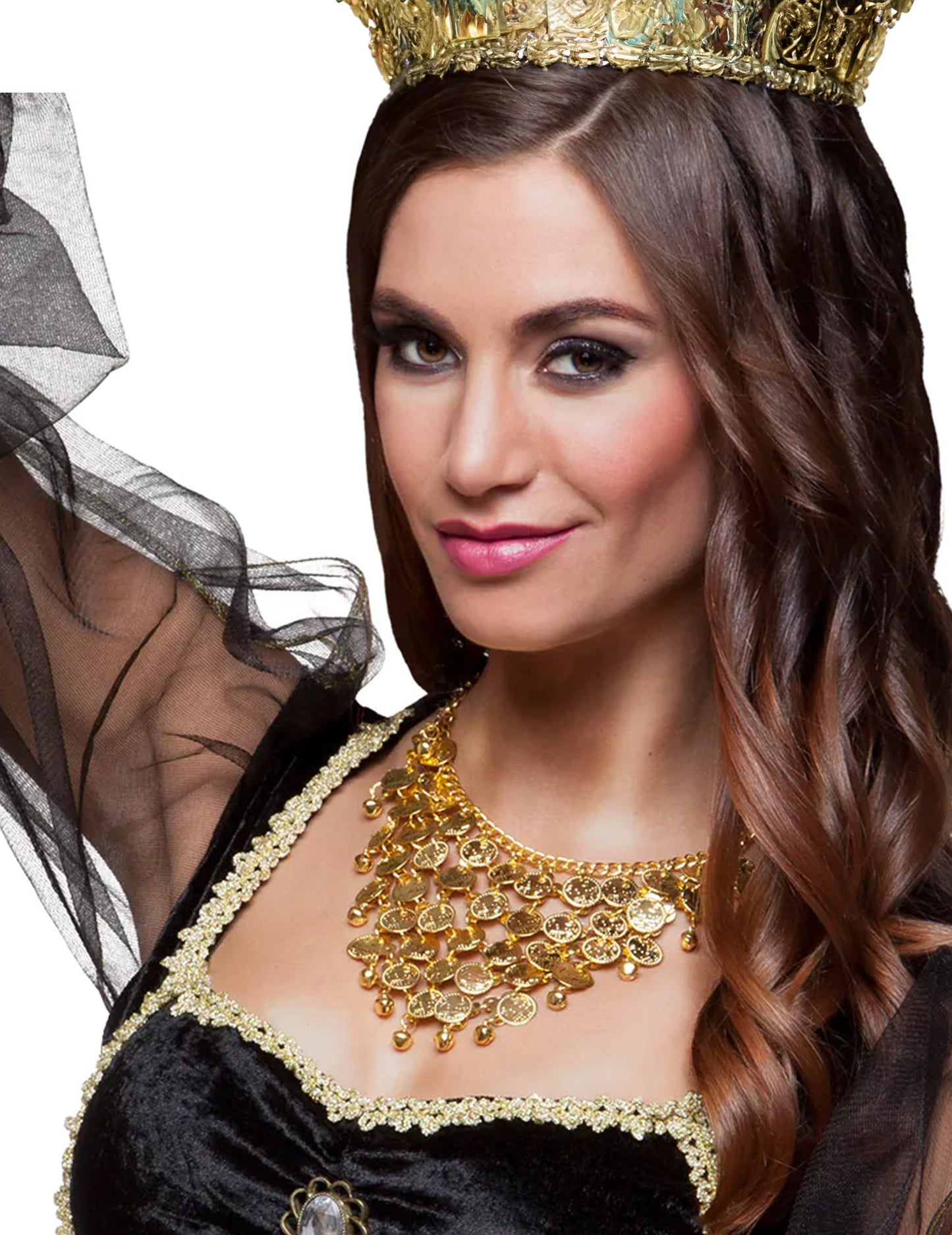 Náhrdelník s orientální tanečnicí pro ženy