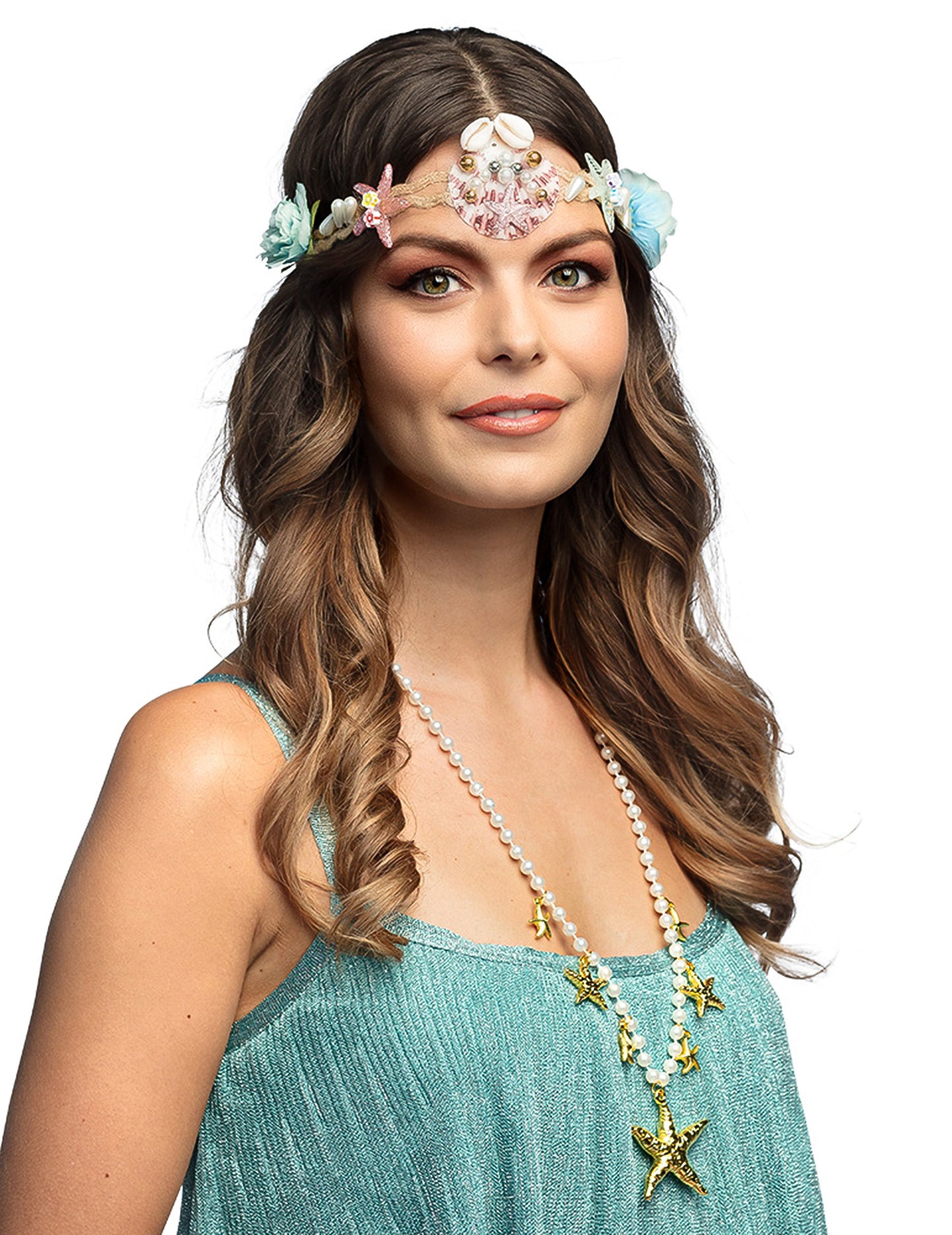 Collier de sirène avec étoiles de mer