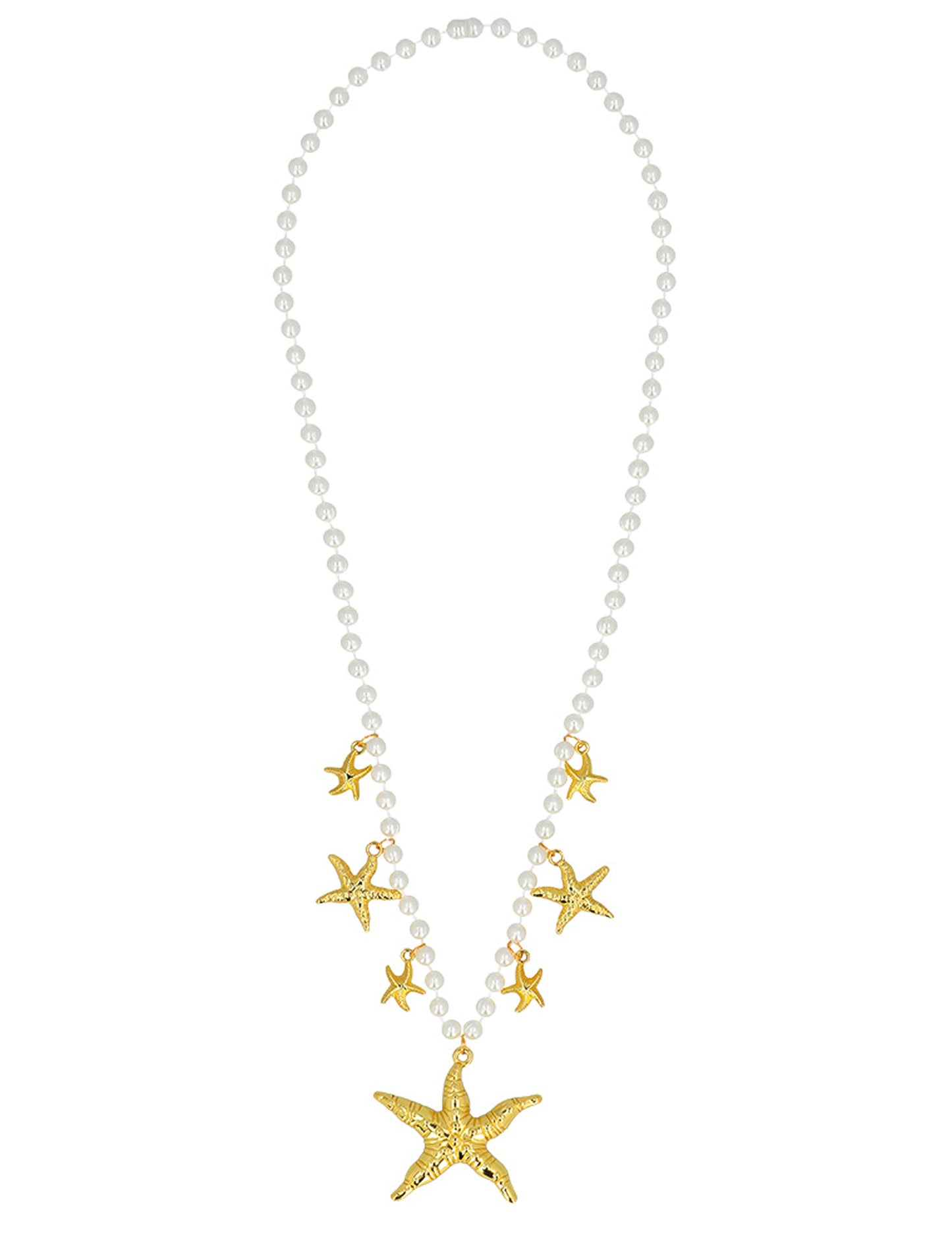 Collier de sirène avec étoiles de mer