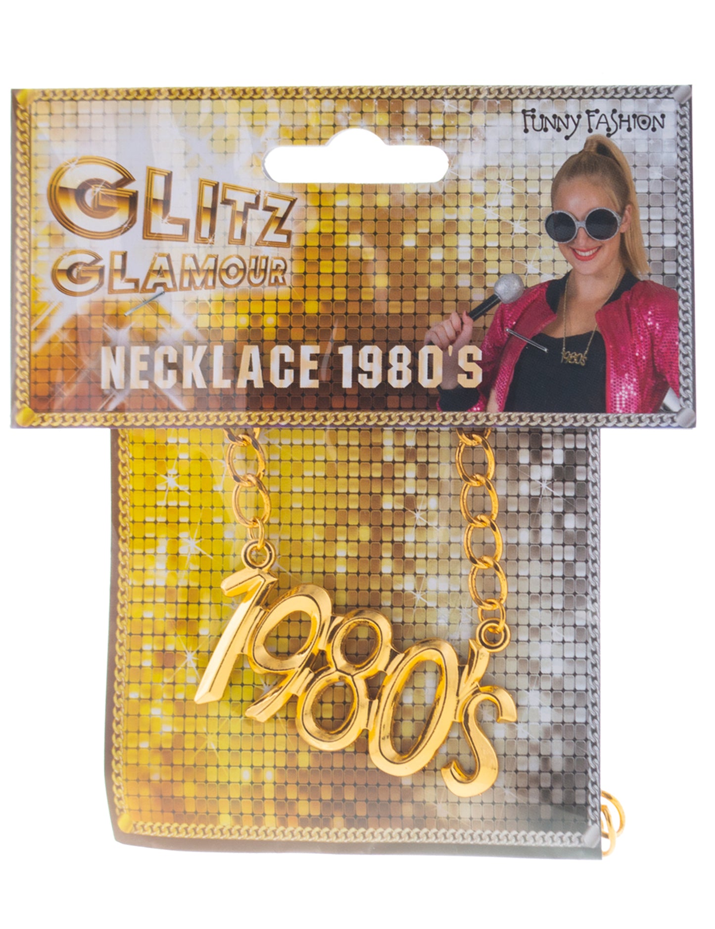 Zlatý náhrdelník pro dospělé z 80. let