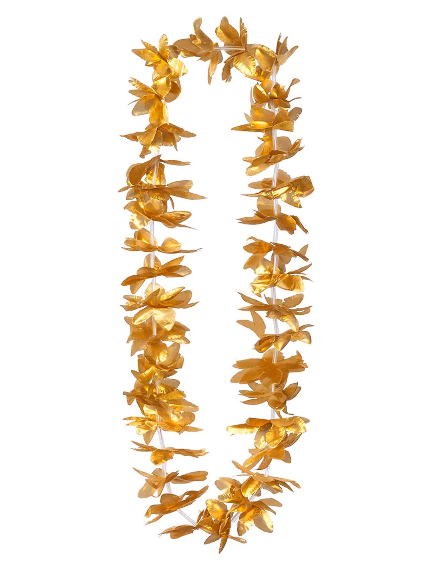 Zlatý květinový náhrdelník