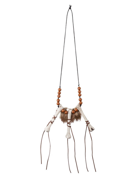 Vue d'ensemble du collier os vaudou