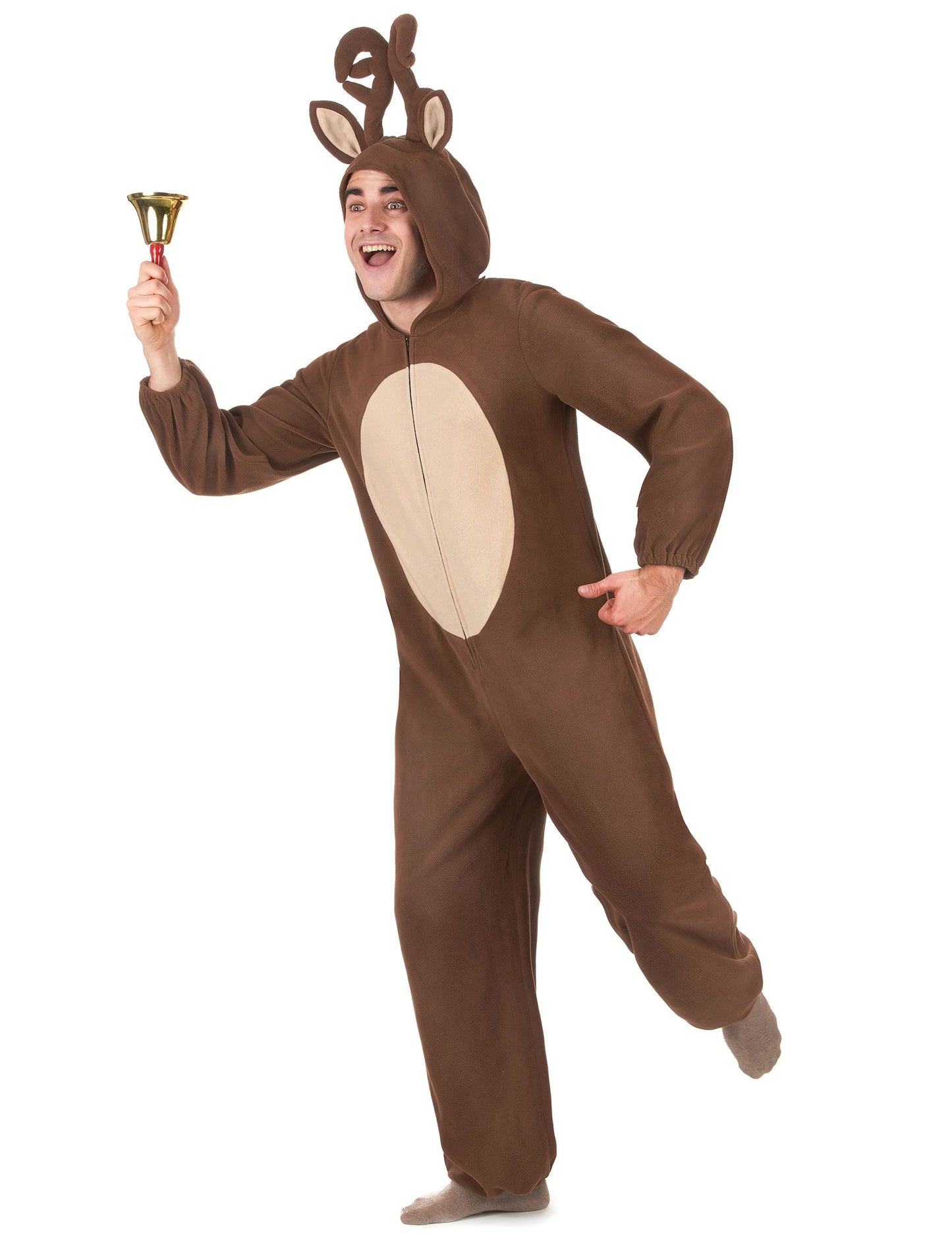 Pánský overal s kapucí a motivem soba