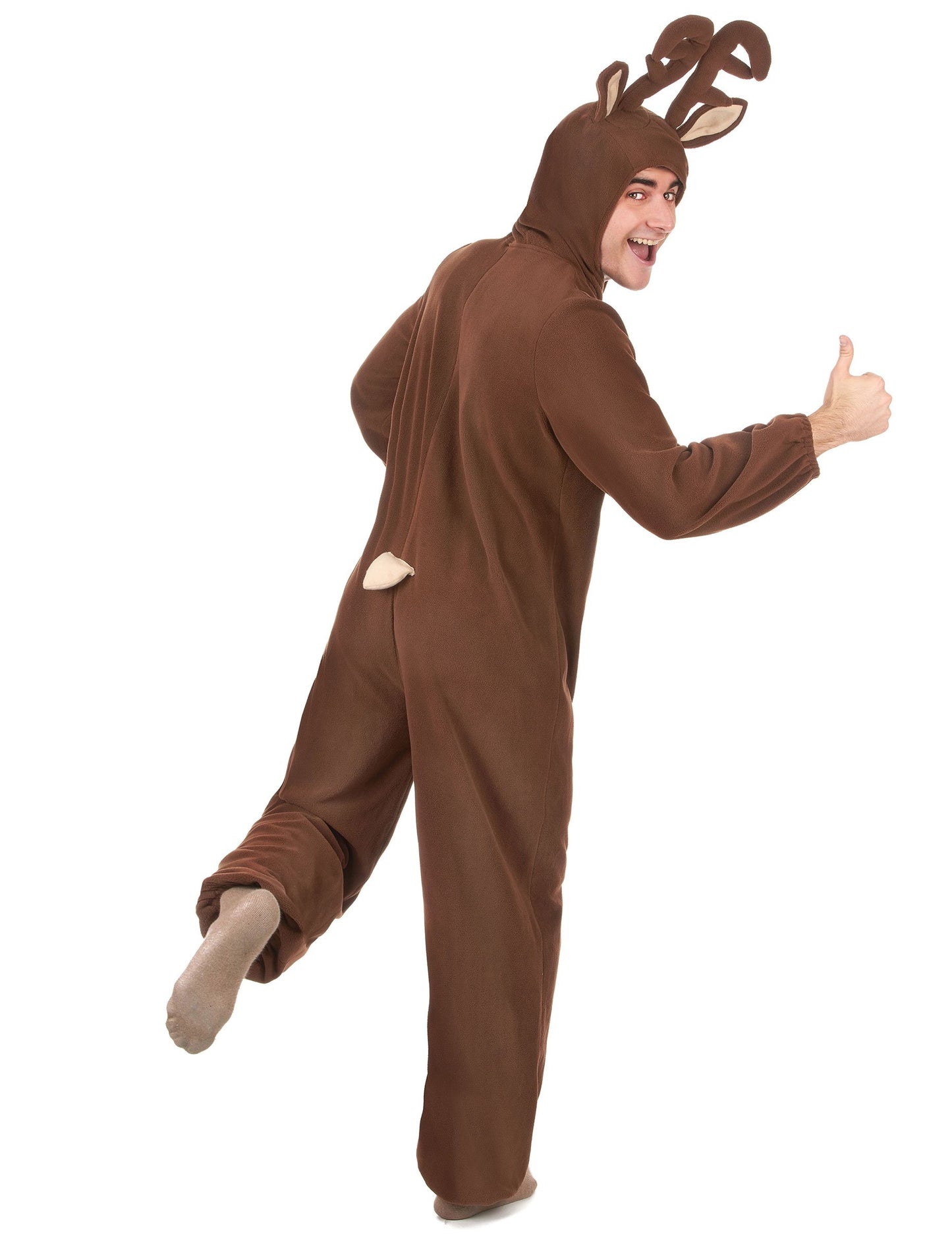 Pánský overal s kapucí a motivem soba