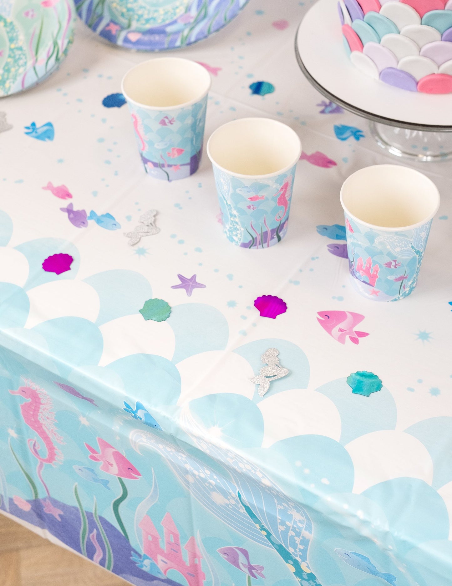 Třpytivé stolní konfety Mořská panna 28g