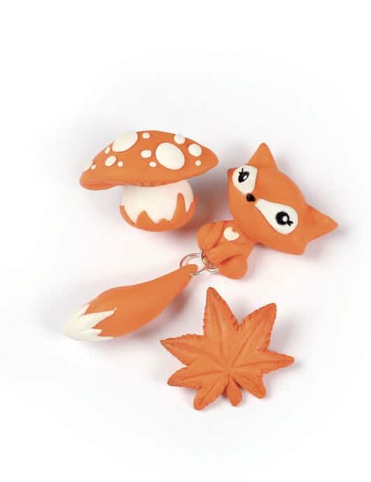 Détail des figurines du cornet surprise kit magnets renard