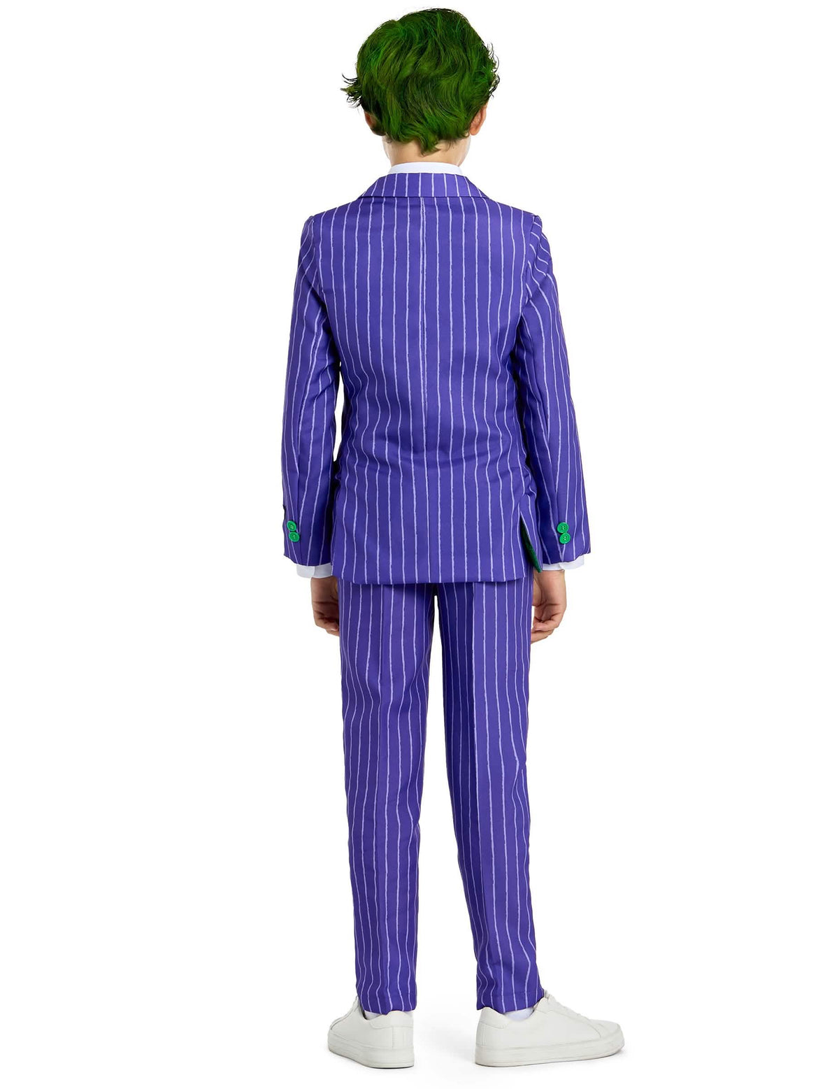 Pohled zezadu na kostým Mr. Joker pro dítě