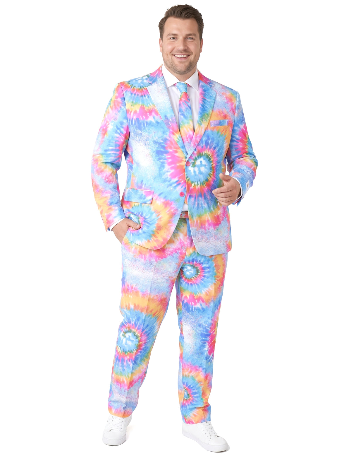 Kostým pro dospělé Opposuits™ Mr. Tie-Dye