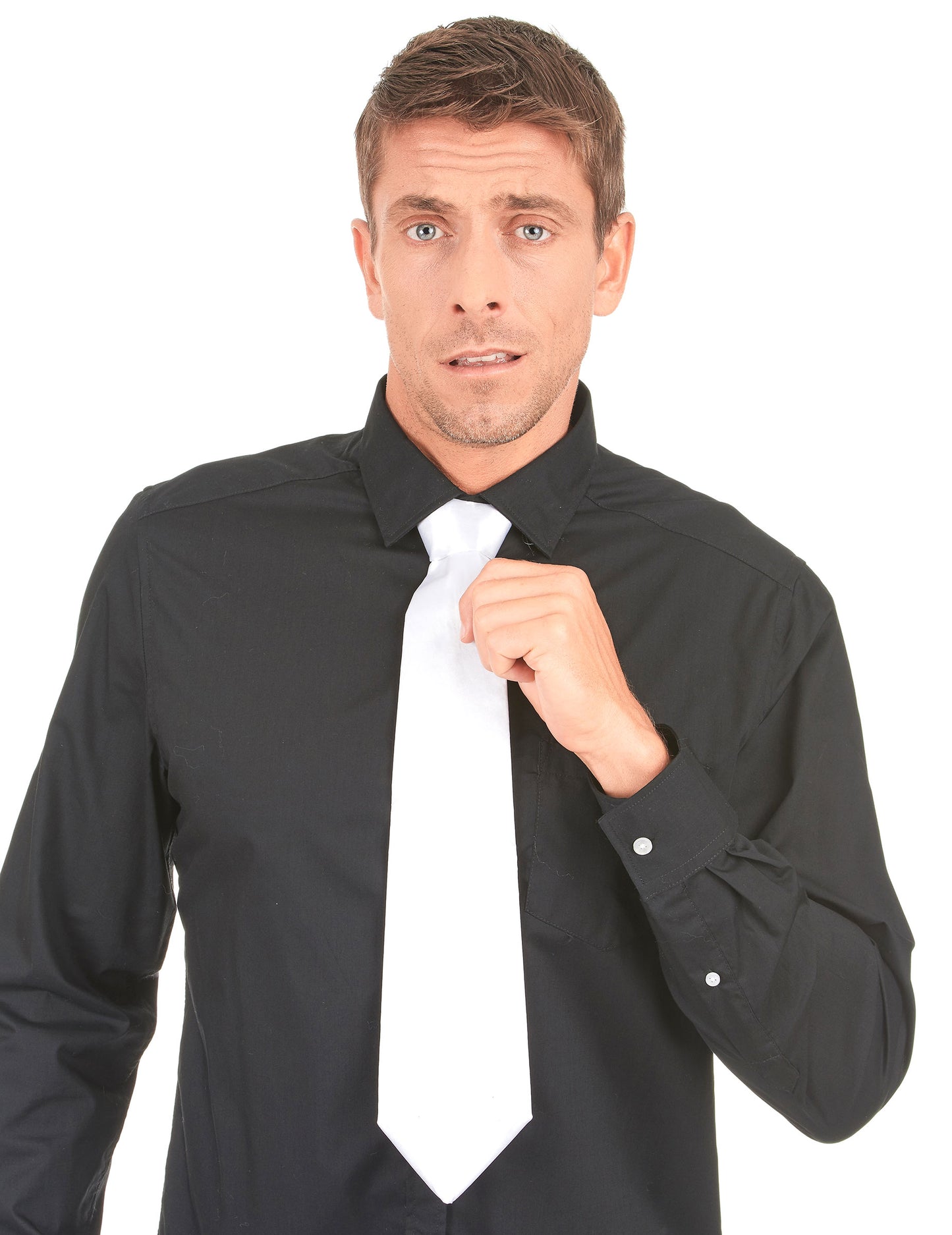 Bílá kravata pro dospělé gangstery