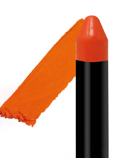 Oranžový halloweenský make-up