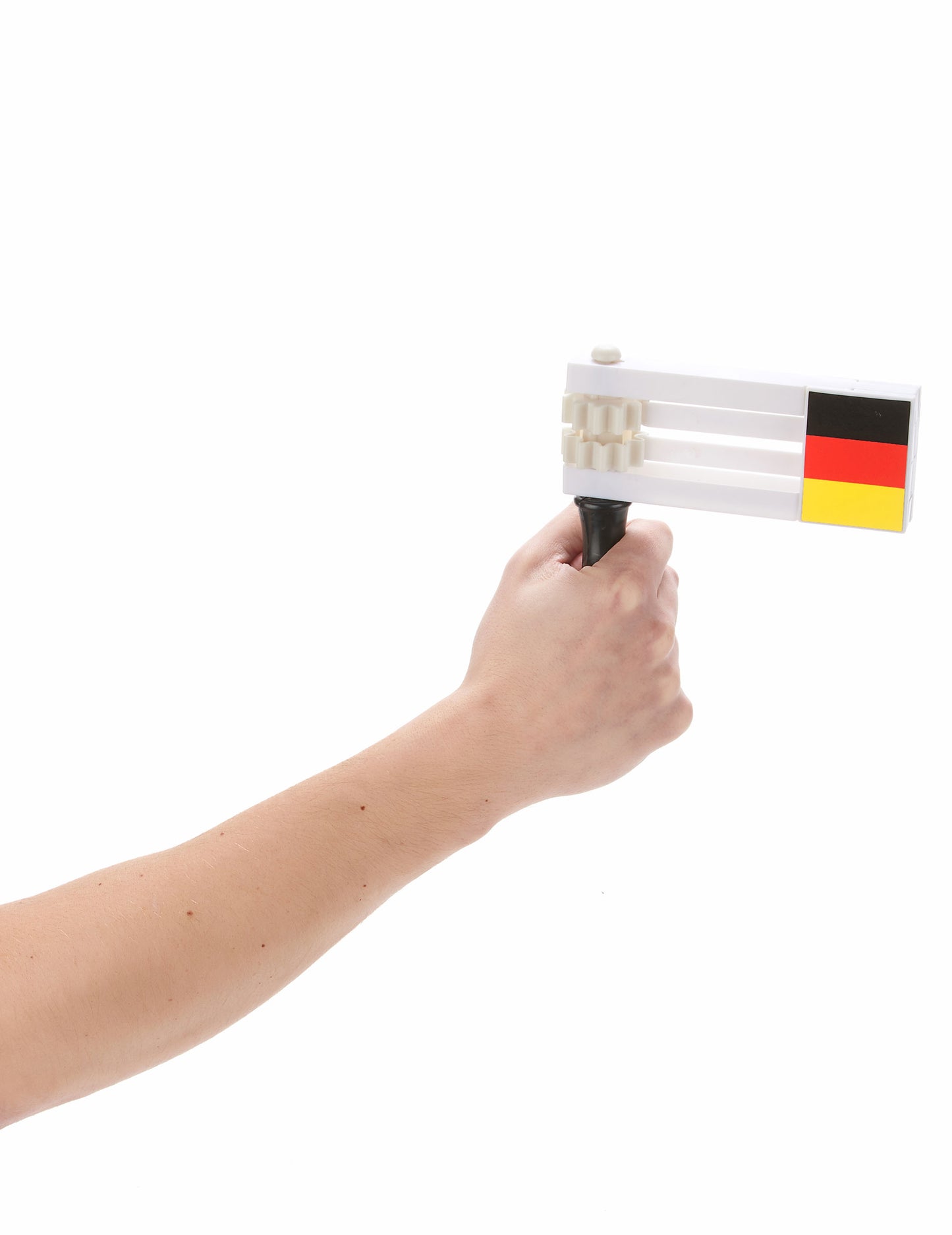 Mise en situation de la crécelle Allemagne