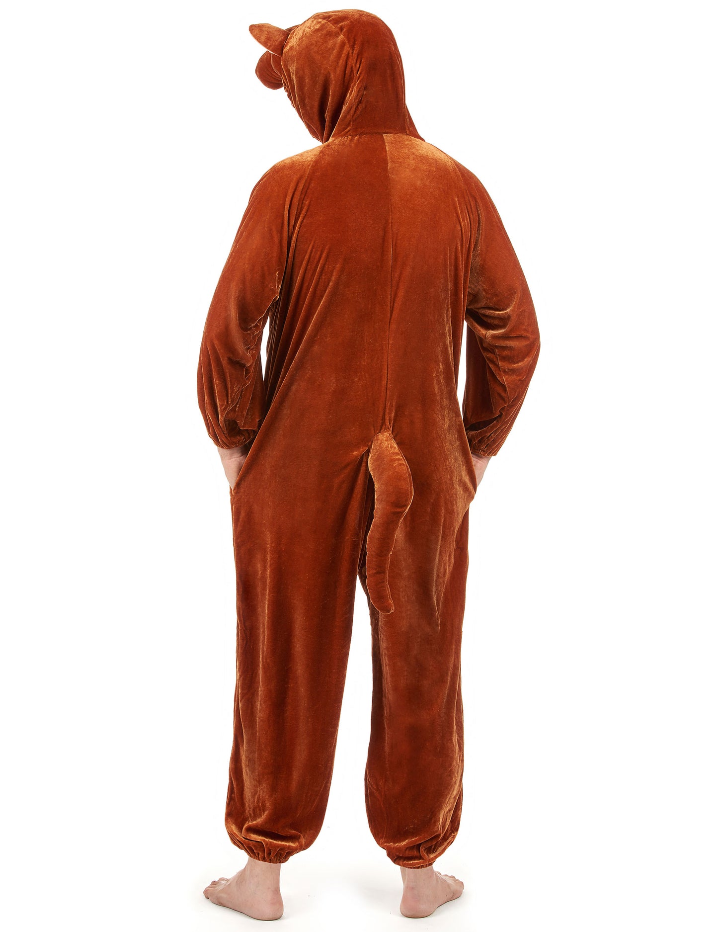 Kostým klokana pro dospělé hnědý