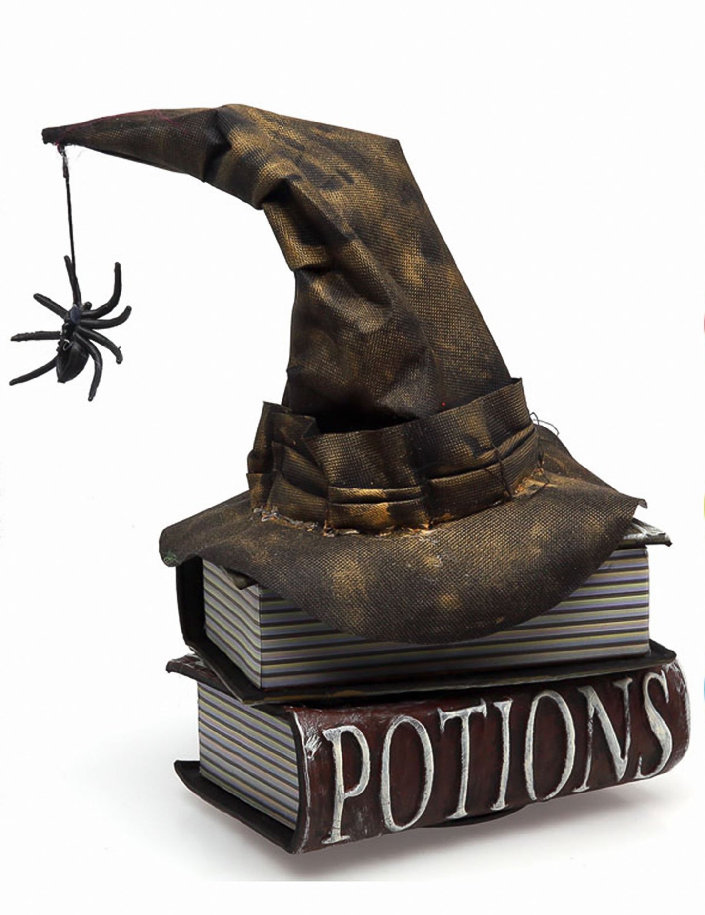 Animovaná dekorace strašidelných knih o čarodějnicích