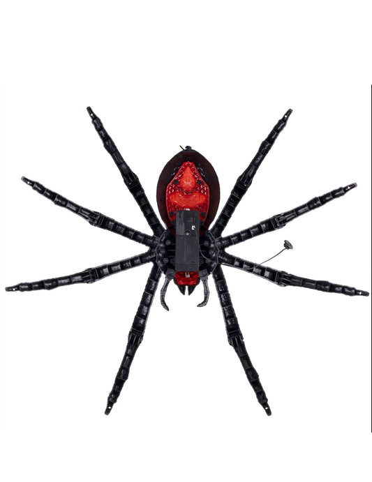 Animovaná dekorace tarantule s pohybem nohou 70 x 15 x 42 cm