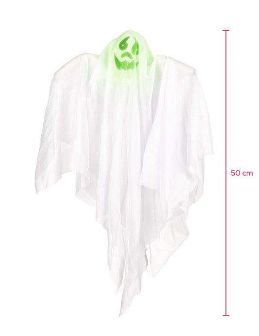Rozměry svítící dekorace duch na halloween