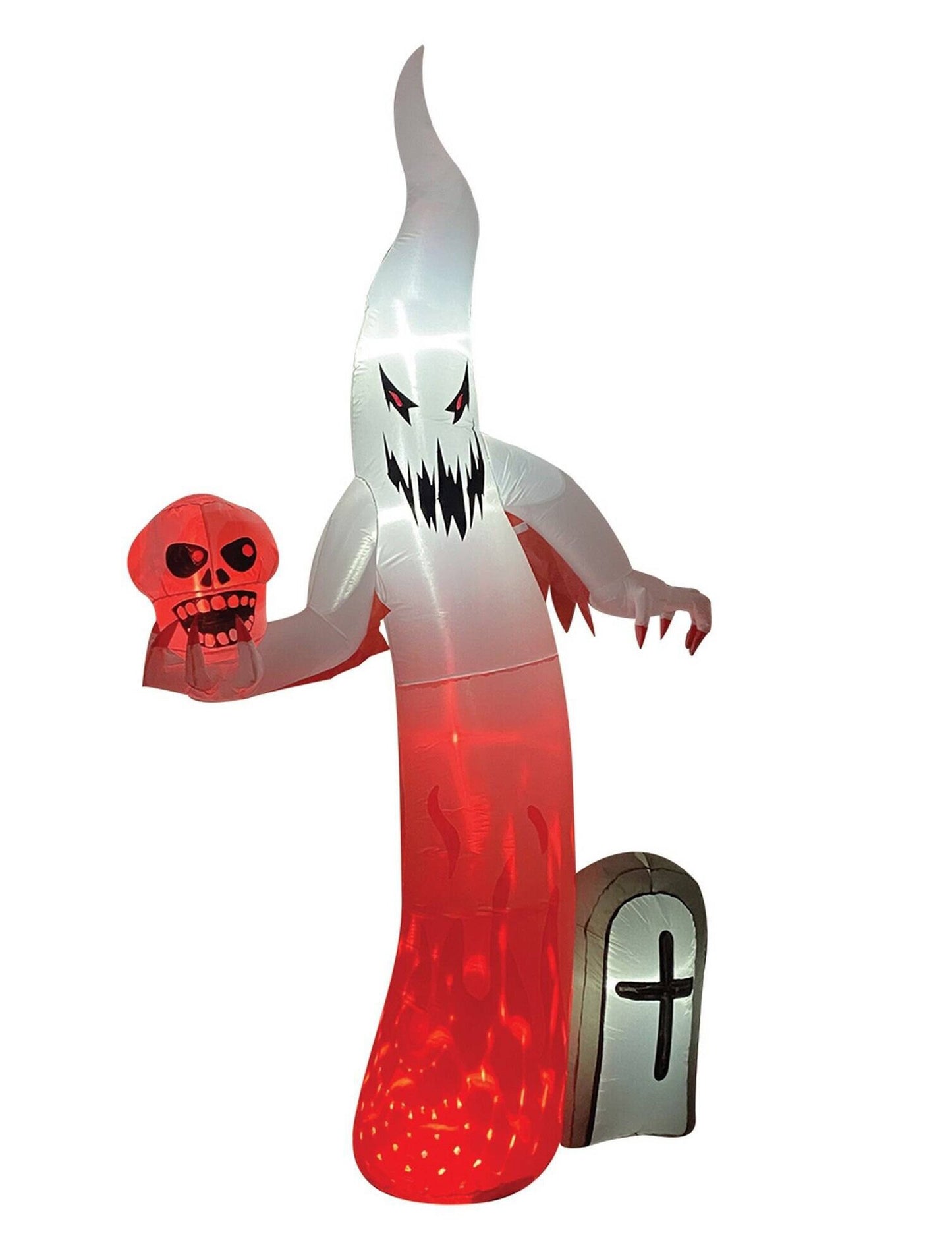 Nafukovací dekorace Světelný duch 270 cm