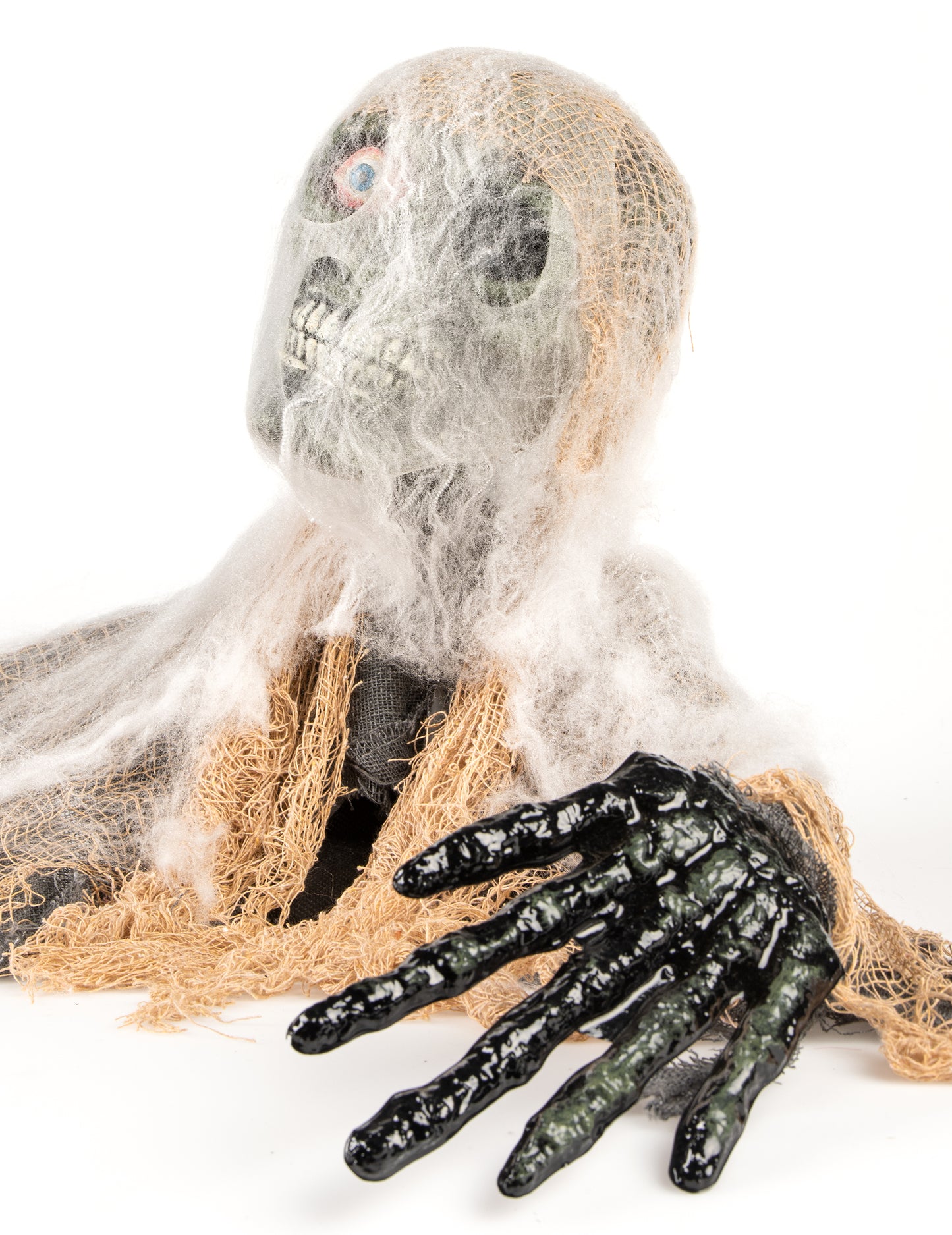 Animovaná zombie halloweenská dekorace