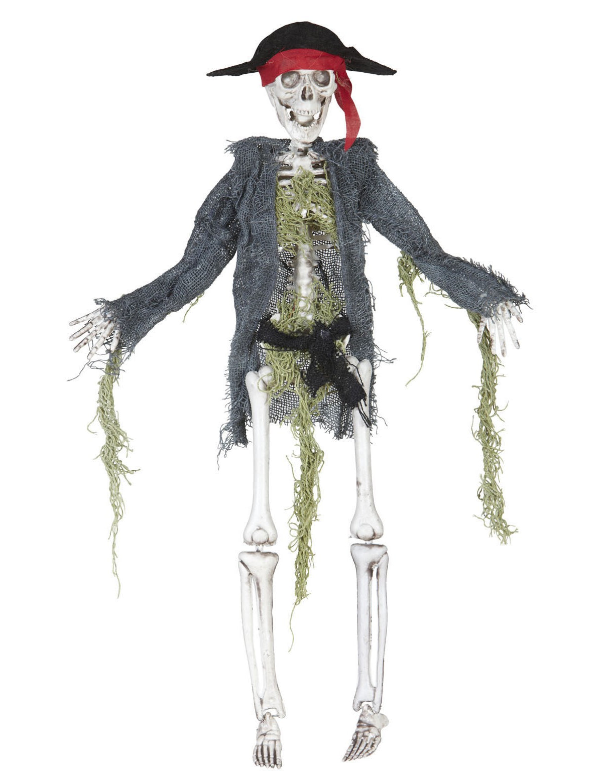 Dekorace zombie pirát 42 cm Halloween