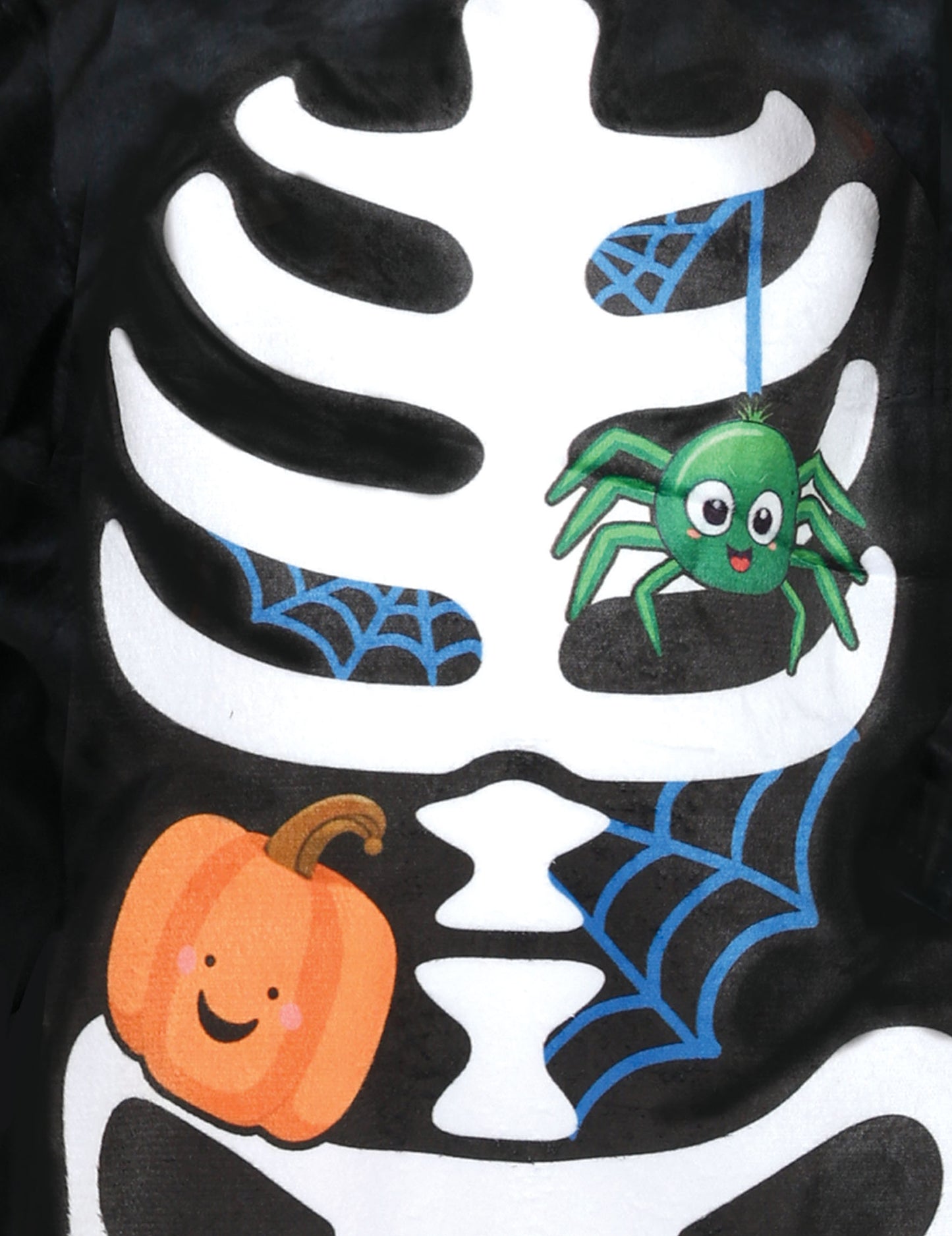 Rozkošný kostým kostlivce pro miminko