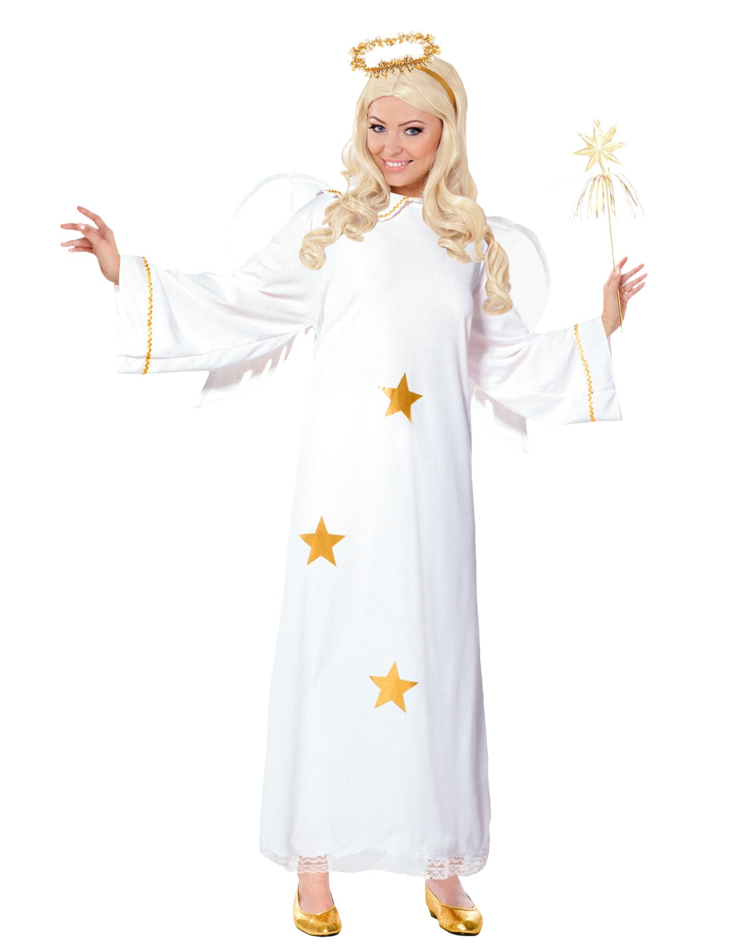 Dámský vánoční kostým hvězdného anděla