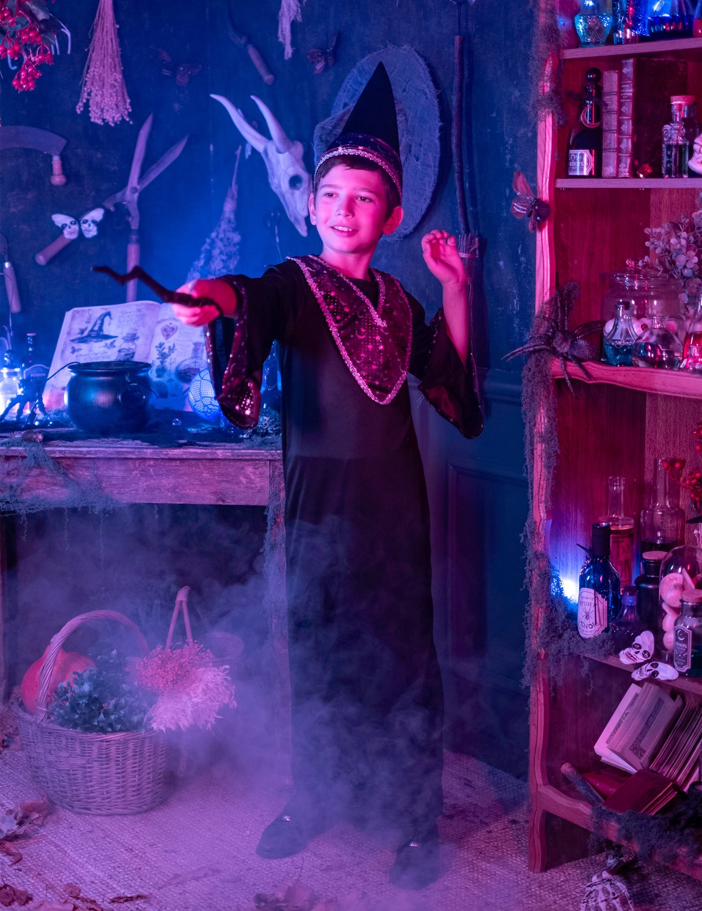 Dětský kostým čarodějného učedníka