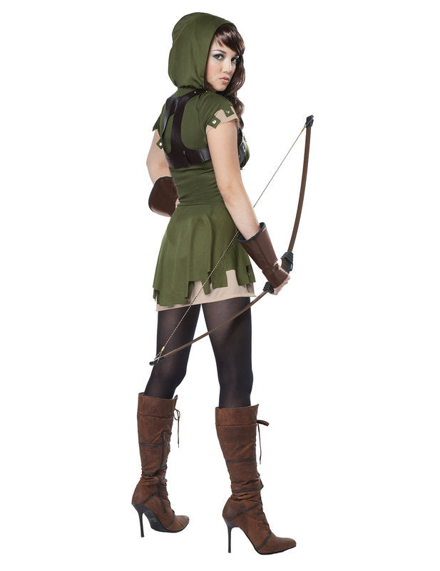 Dámský kostým dřevěného lučištníka